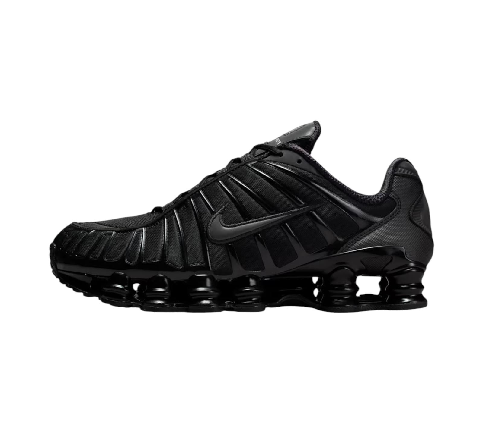 NIKE SHOX TL BLACK METALLIC SILVER
