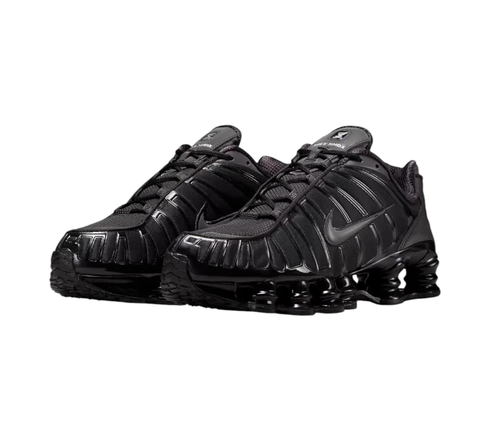 NIKE SHOX TL BLACK METALLIC SILVER