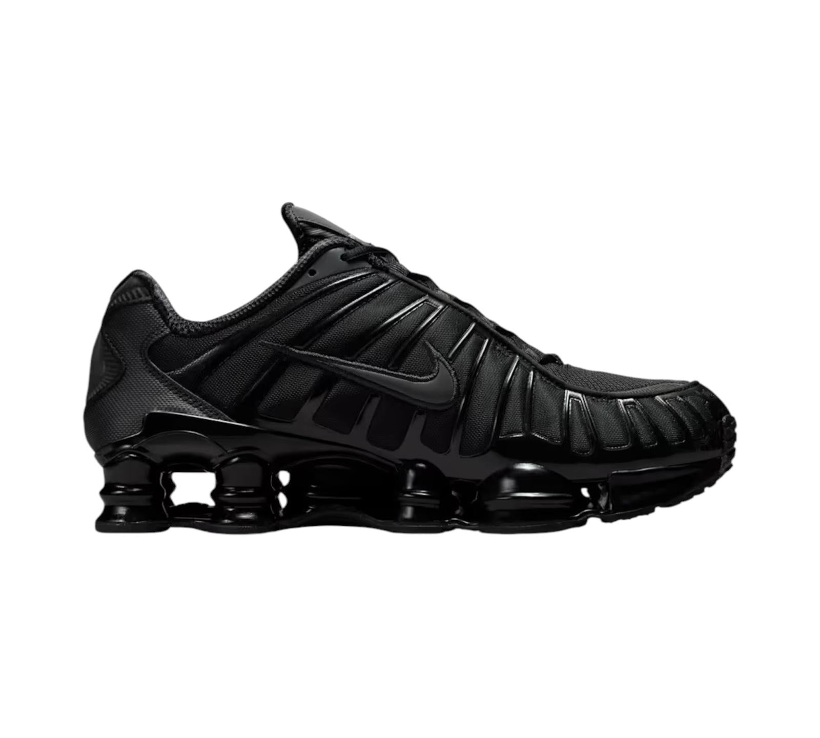 NIKE SHOX TL BLACK METALLIC SILVER