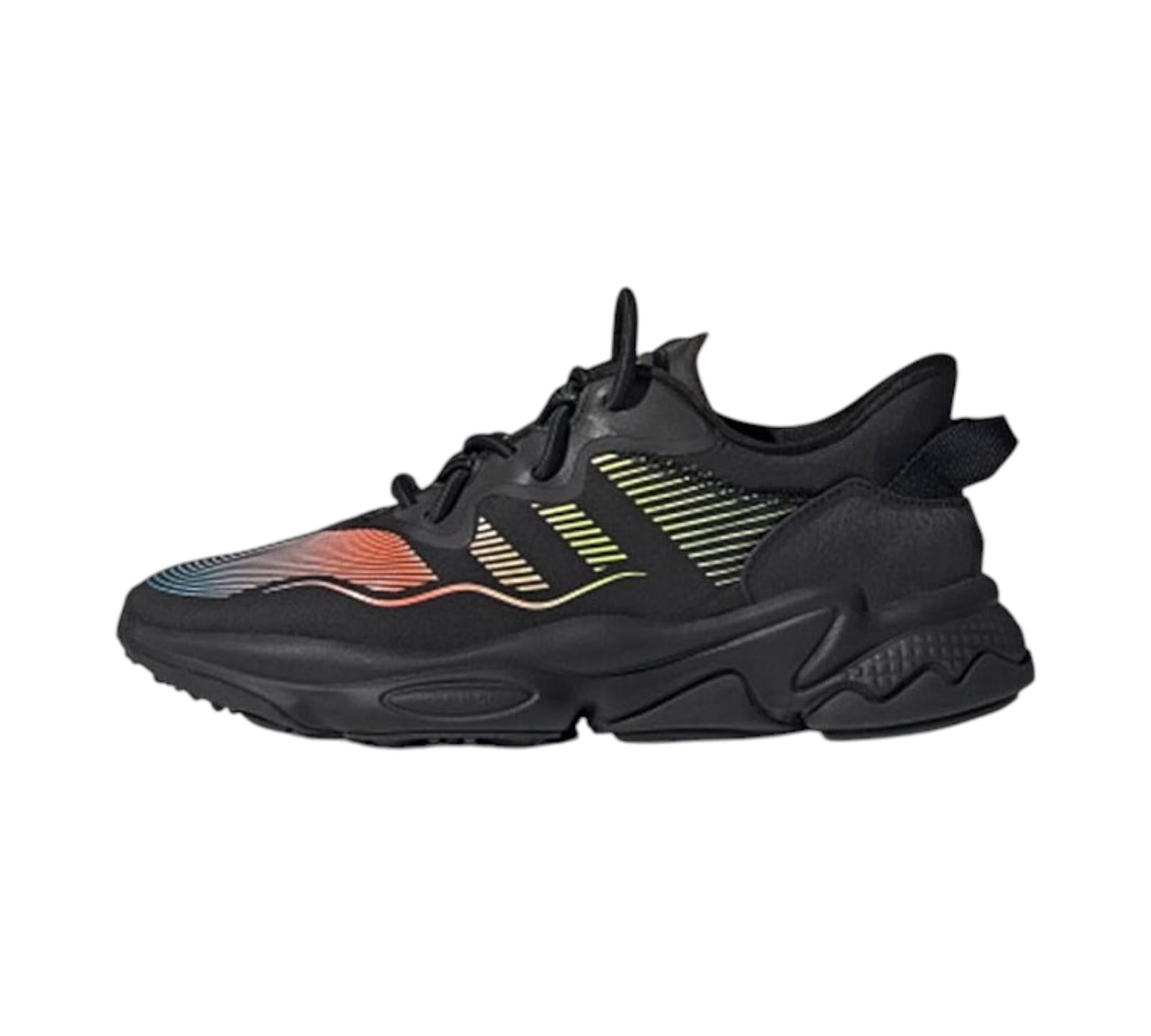 ADIDAS OZWEEGO CORE BLACK SOLAR YELLOW