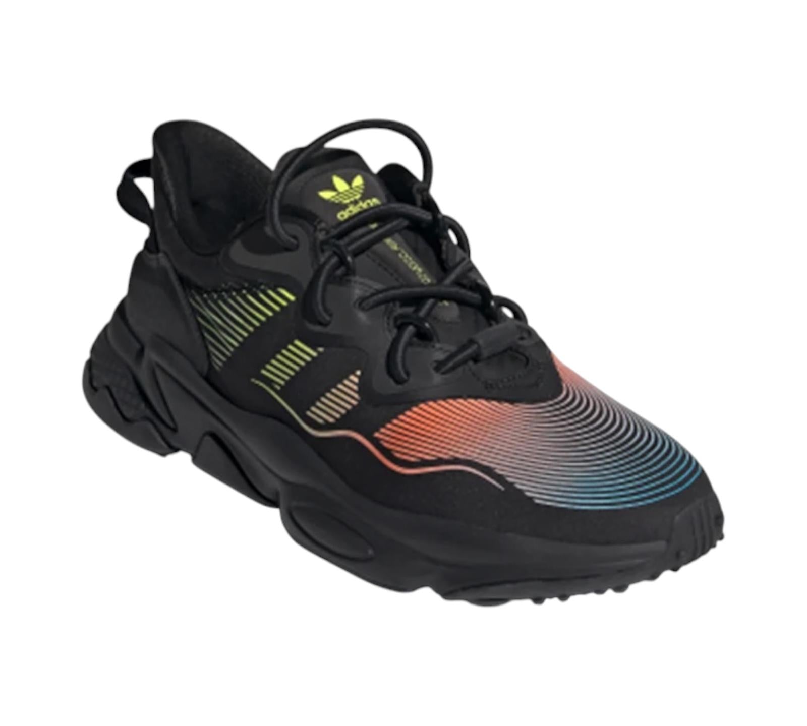 ADIDAS OZWEEGO CORE BLACK SOLAR YELLOW