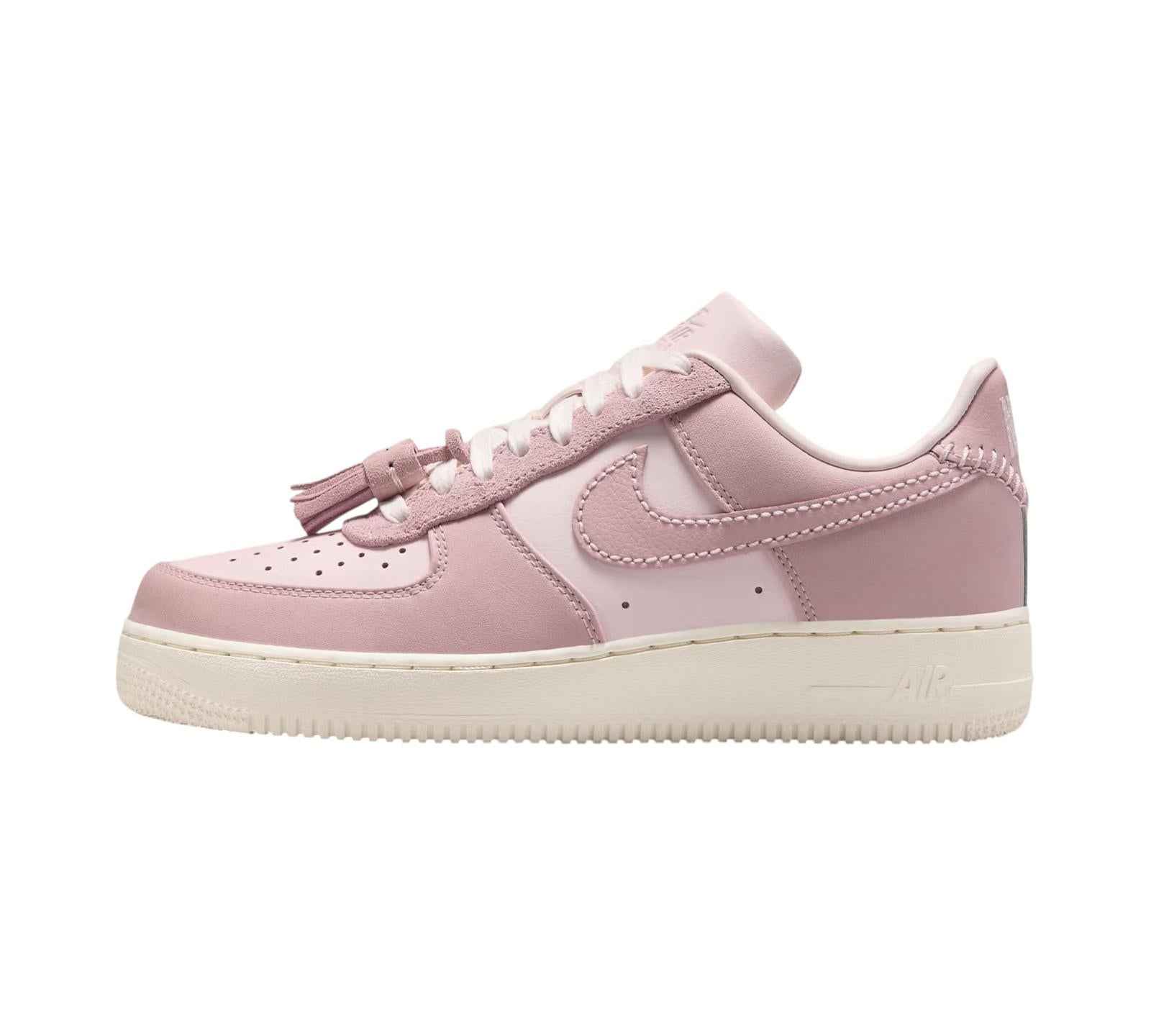 NIKE AIR FORCE 1 LOW PINK OXFORD TASSELS