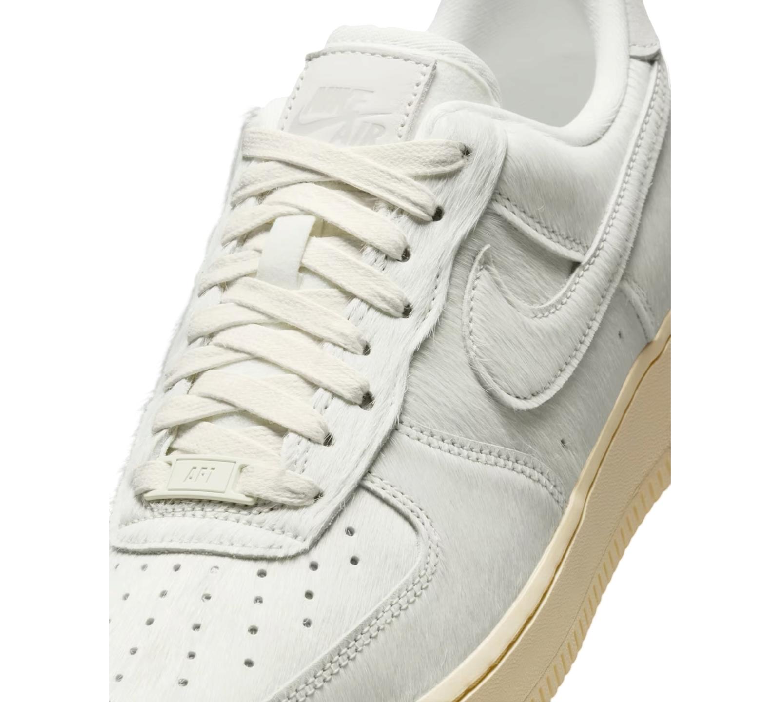 NIKE AIR FORCE 1 LOW '07 SAIL PONY HAIR