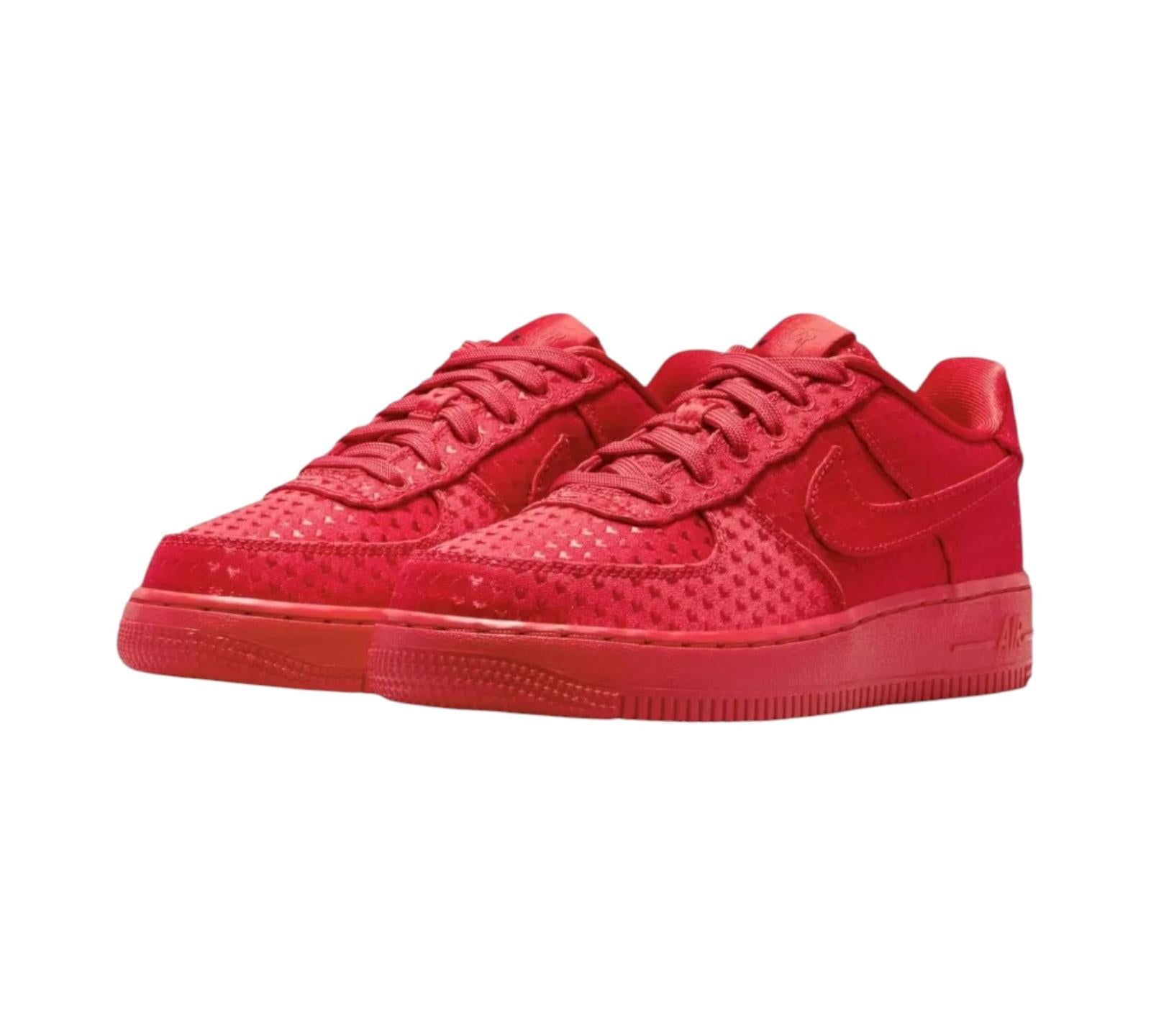 NIKE AIR FORCE 1 LOW VALENTINE'S DAY UNIVERSITY RED
