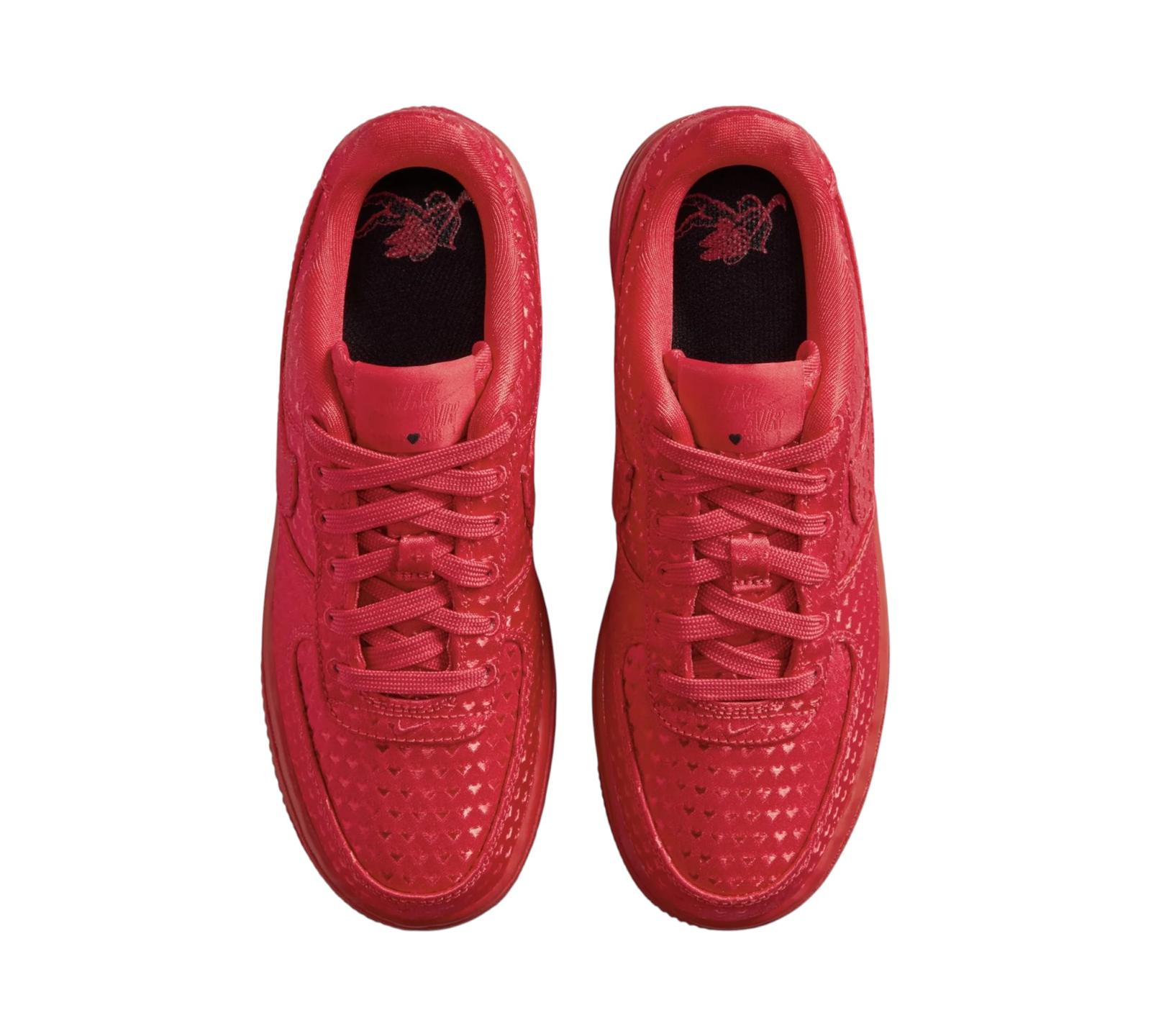 NIKE AIR FORCE 1 LOW VALENTINE'S DAY UNIVERSITY RED