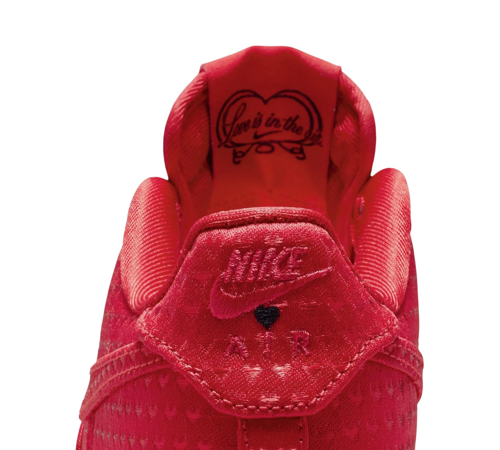 NIKE AIR FORCE 1 LOW VALENTINE'S DAY UNIVERSITY RED