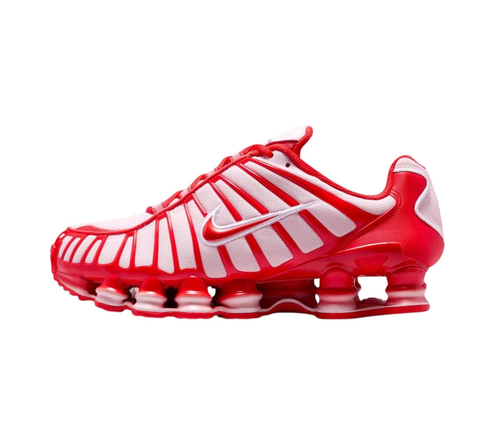 NIKE SHOX TL PINK FOAM HABANERO RED