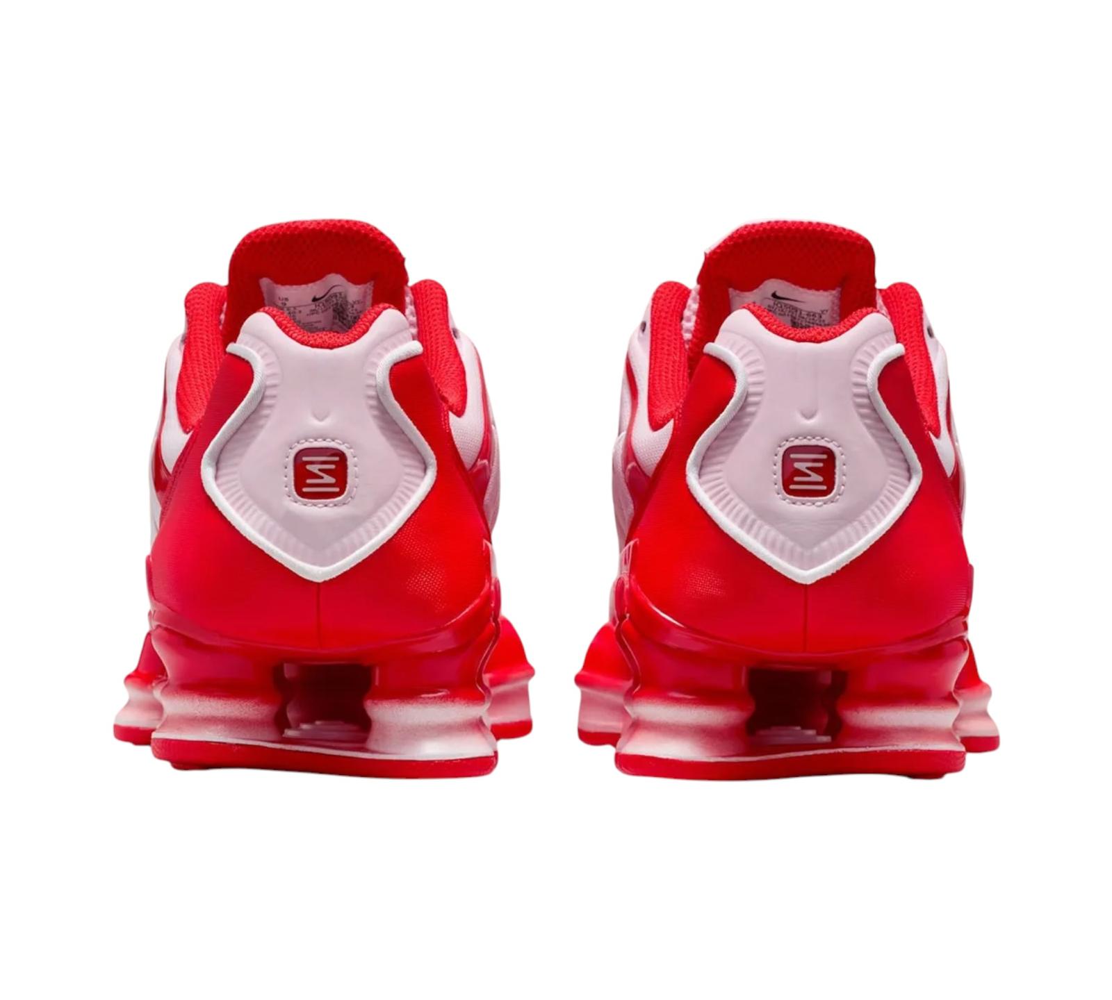 NIKE SHOX TL PINK FOAM HABANERO RED