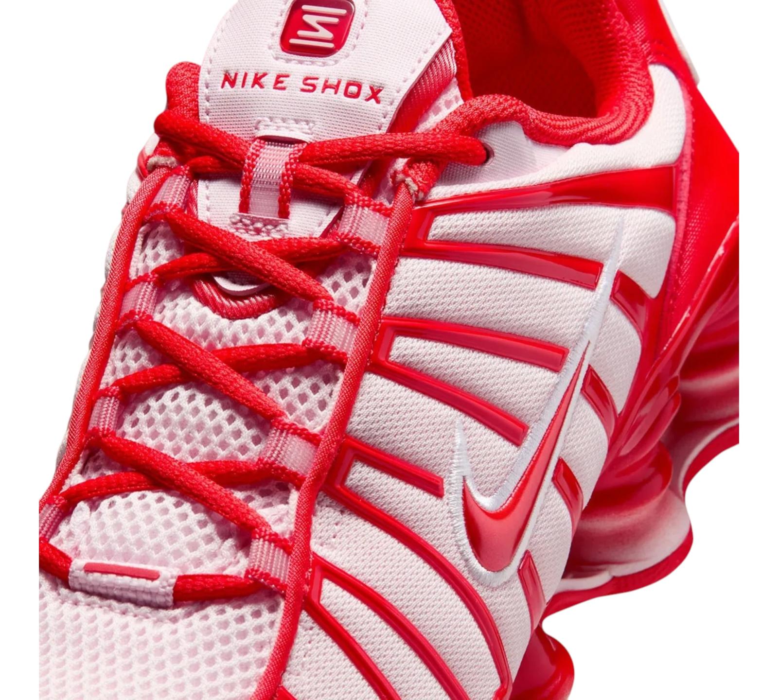 NIKE SHOX TL PINK FOAM HABANERO RED