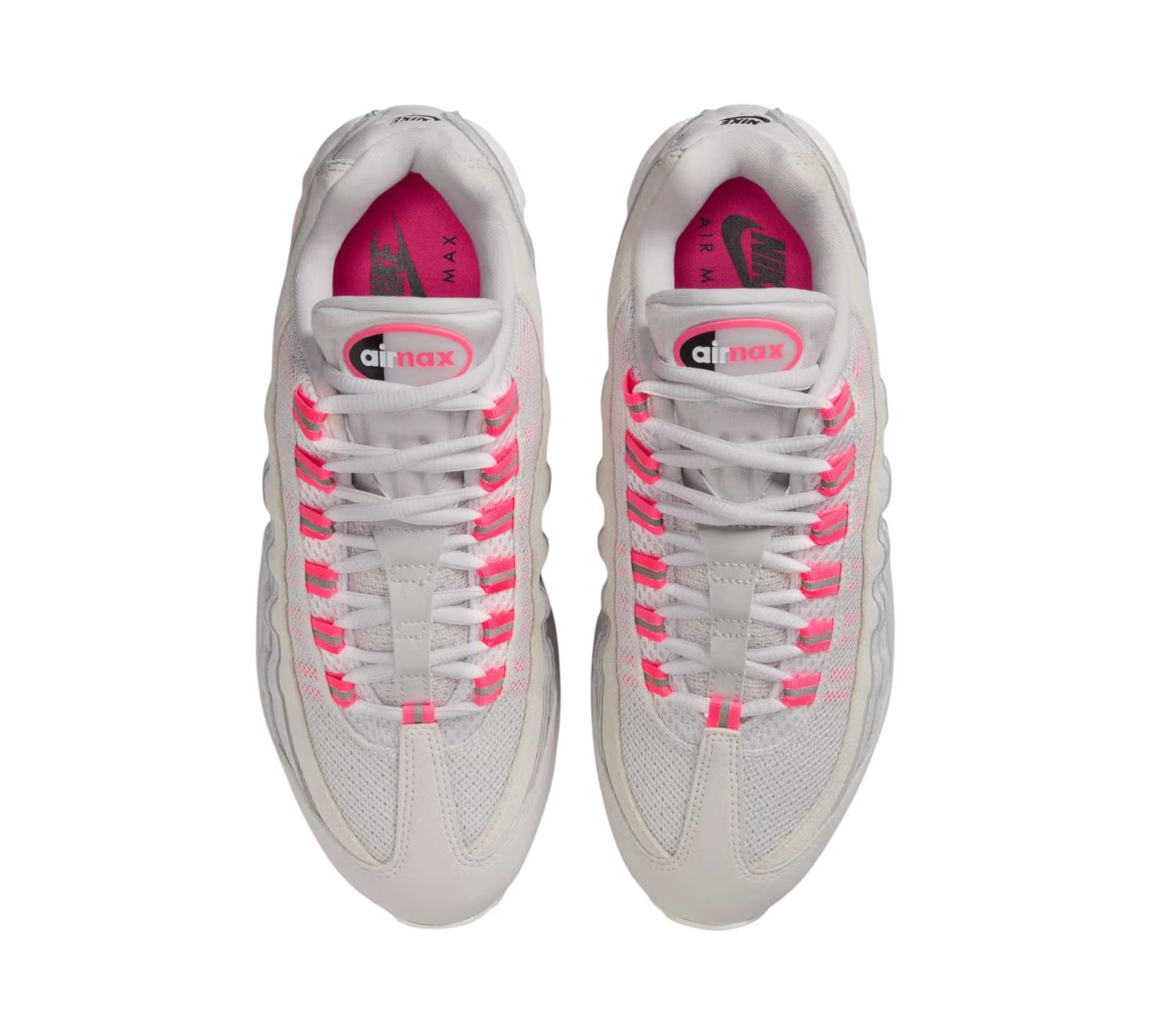 NIKE AIR MAX 95 OG BIG BUBBLE VAST GREY HYPER PINK
