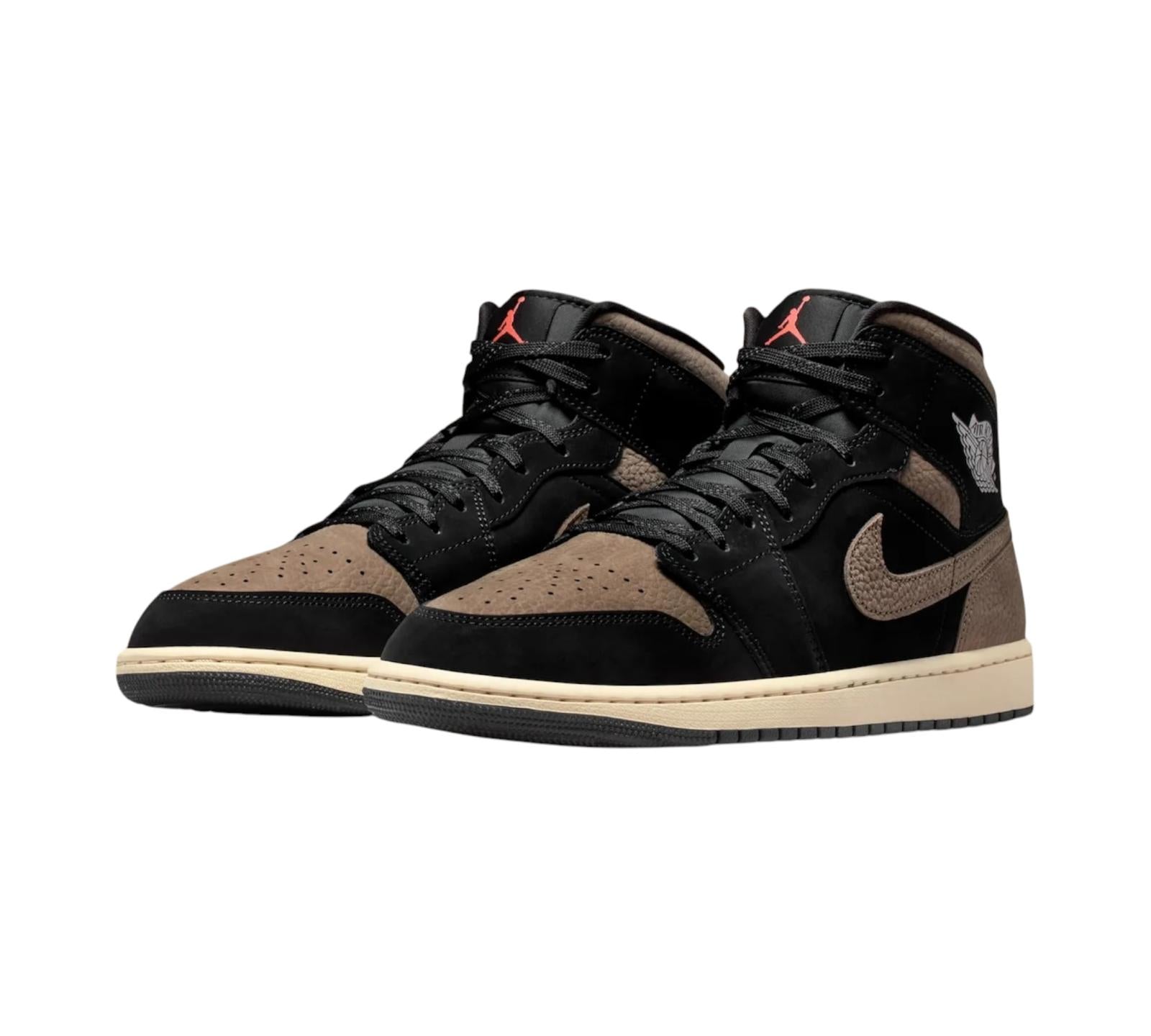 JORDAN 1 MID SE OLIVE GREY