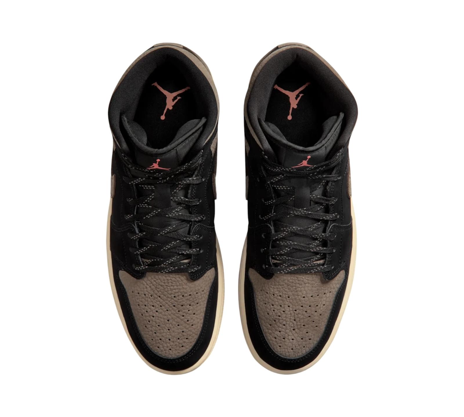 JORDAN 1 MID SE OLIVE GREY