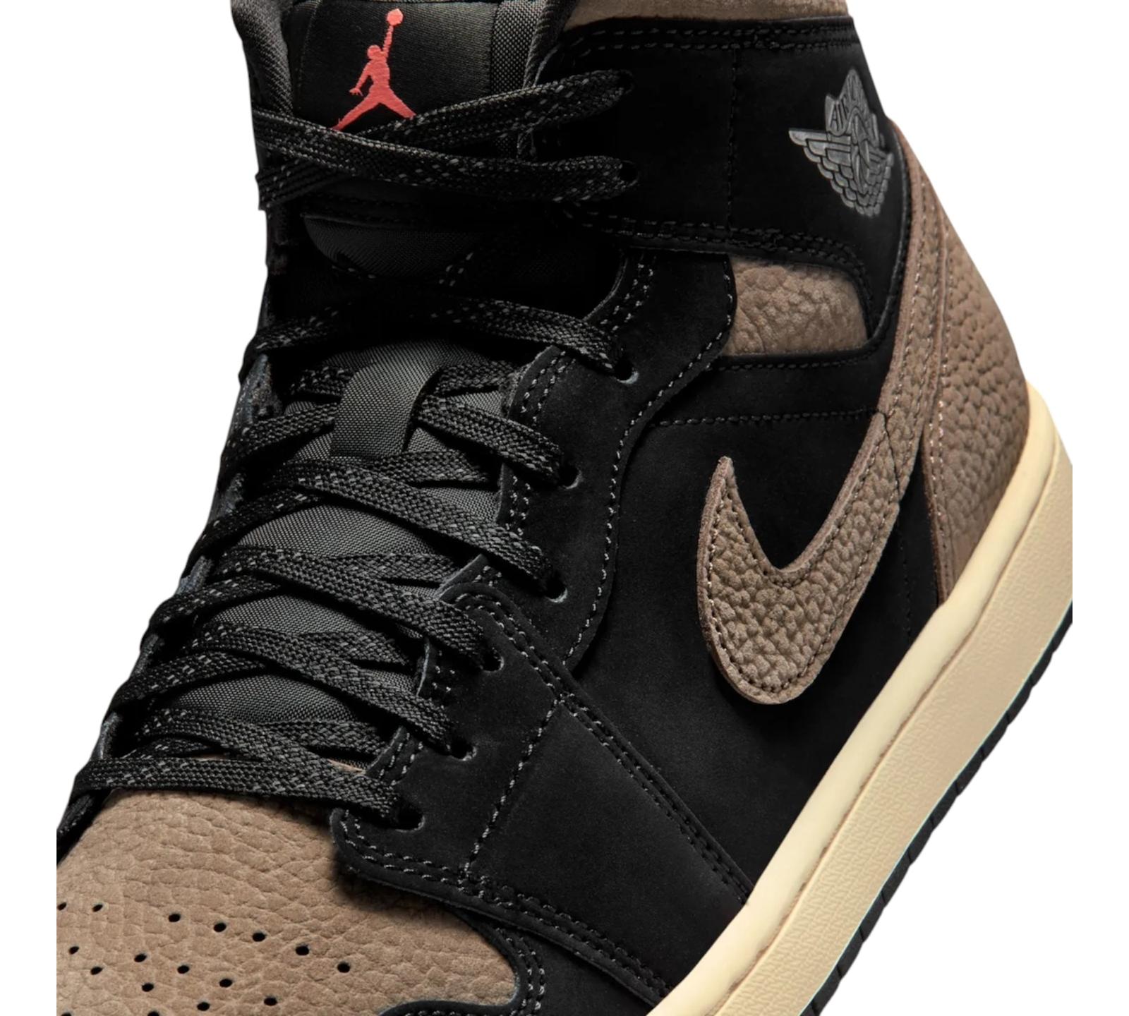 JORDAN 1 MID SE OLIVE GREY