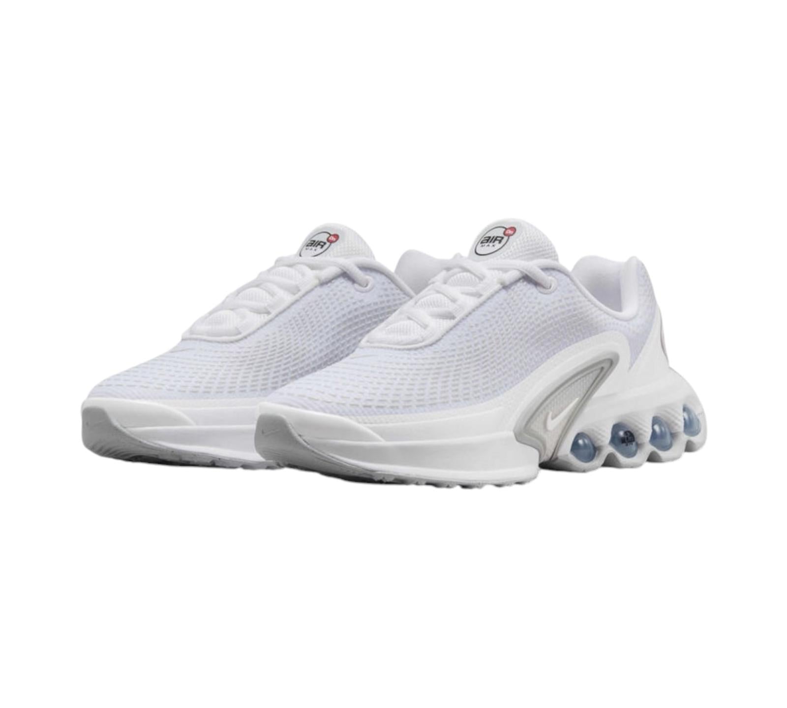 NIKE AIR MAX DN WHITE METALLIC SILVER