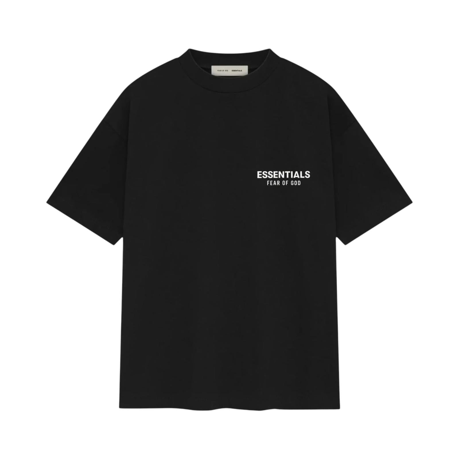 FEAR OF GOD ESSENTIALS CLASSIC SHORT SLEEVE TEE JET BLACK (SS25)