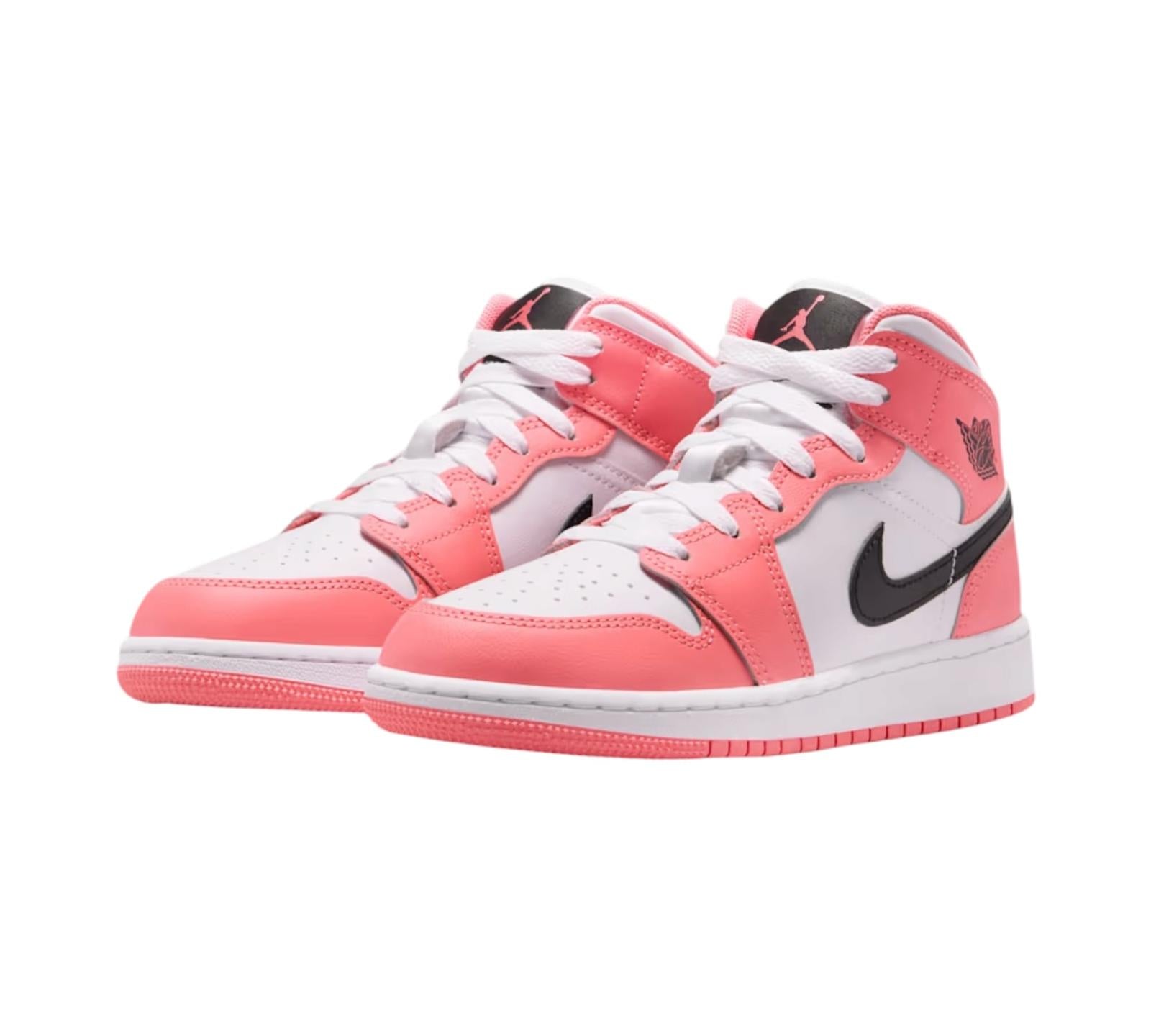 JORDAN 1 MID PINK GAZE