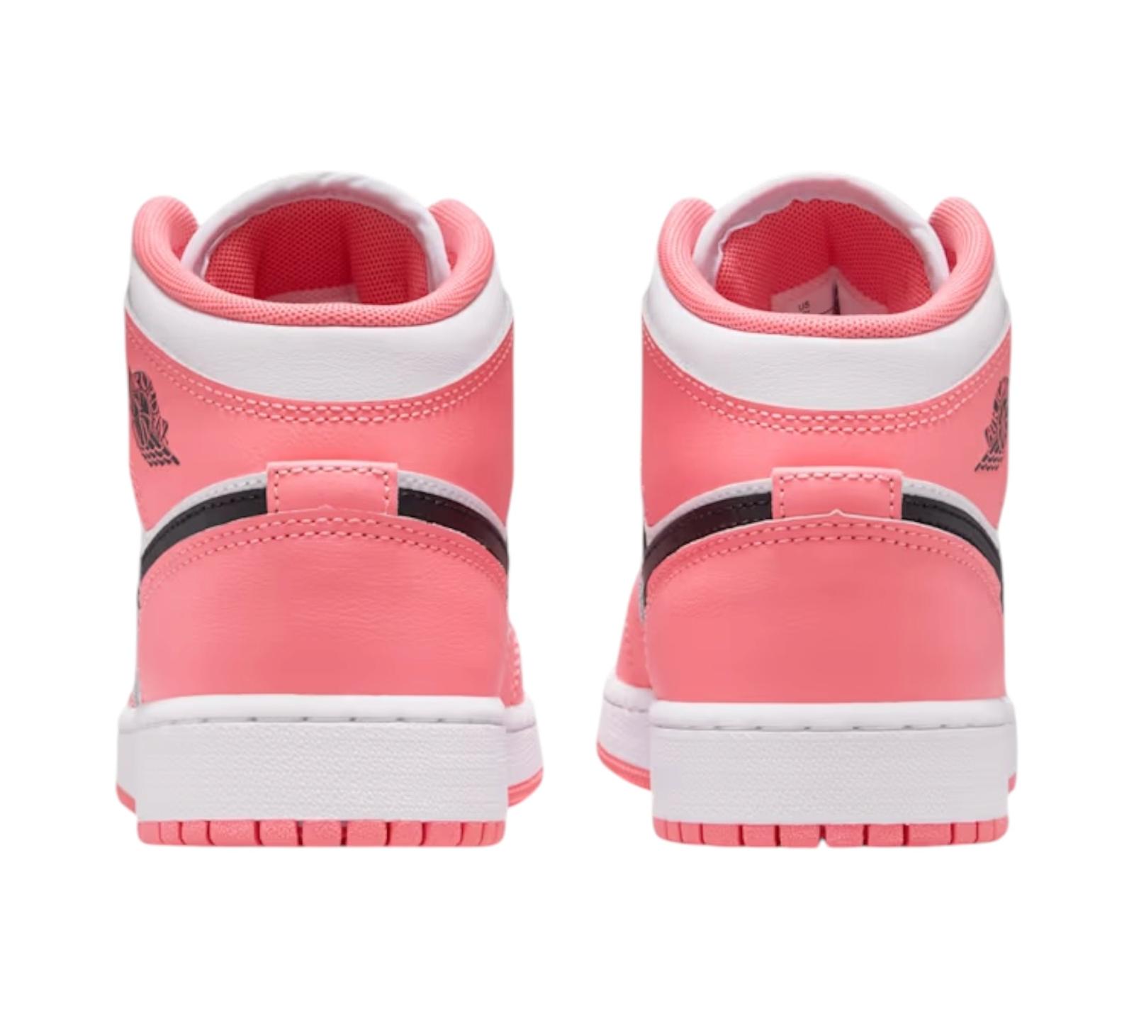 JORDAN 1 MID PINK GAZE