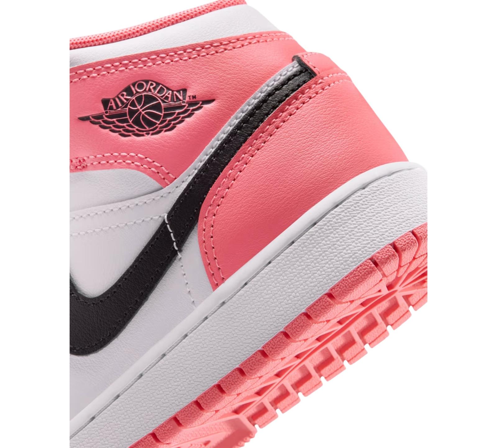 JORDAN 1 MID PINK GAZE