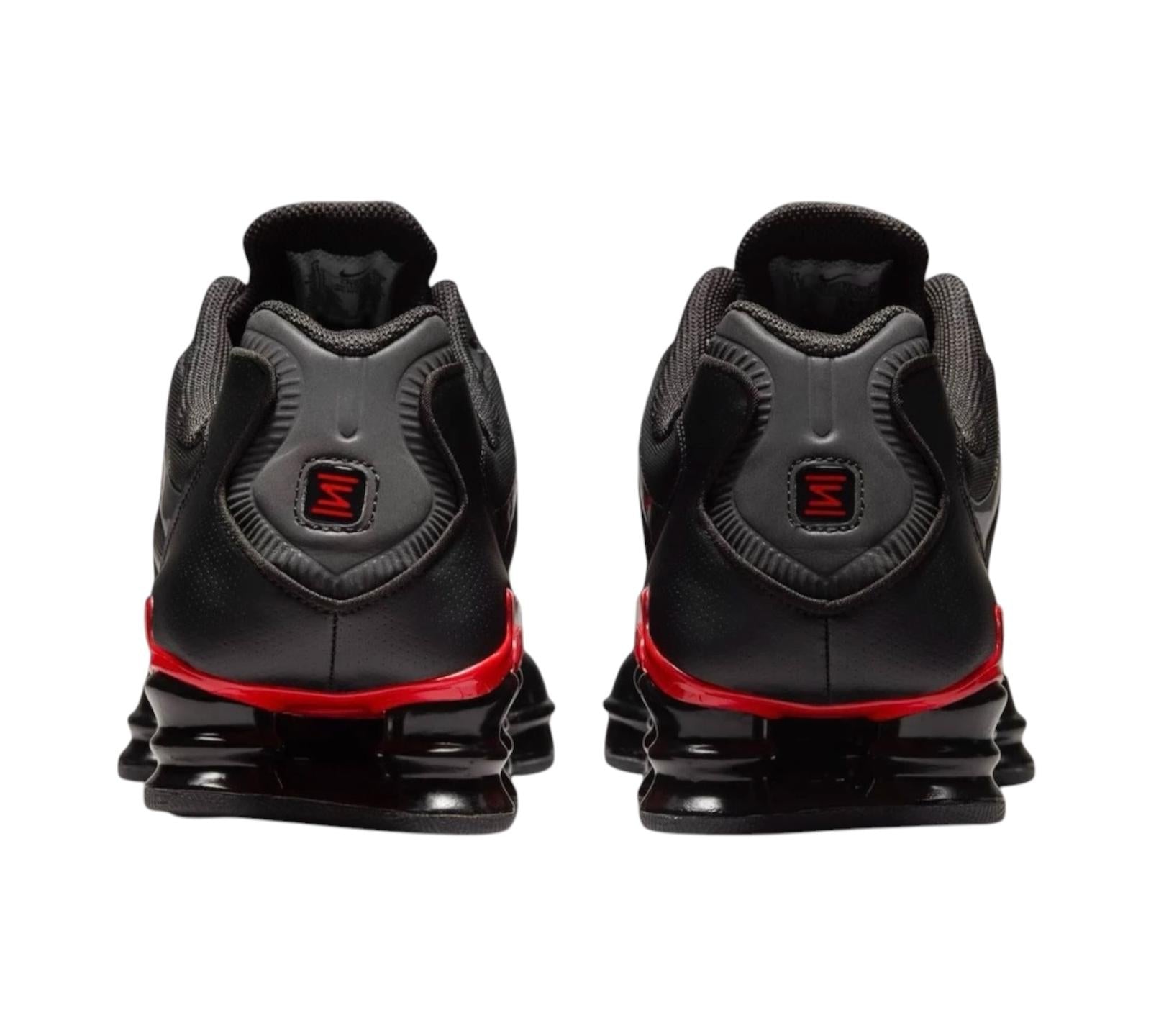 NIKE SHOX TL BLACK UNIVERSITY RED