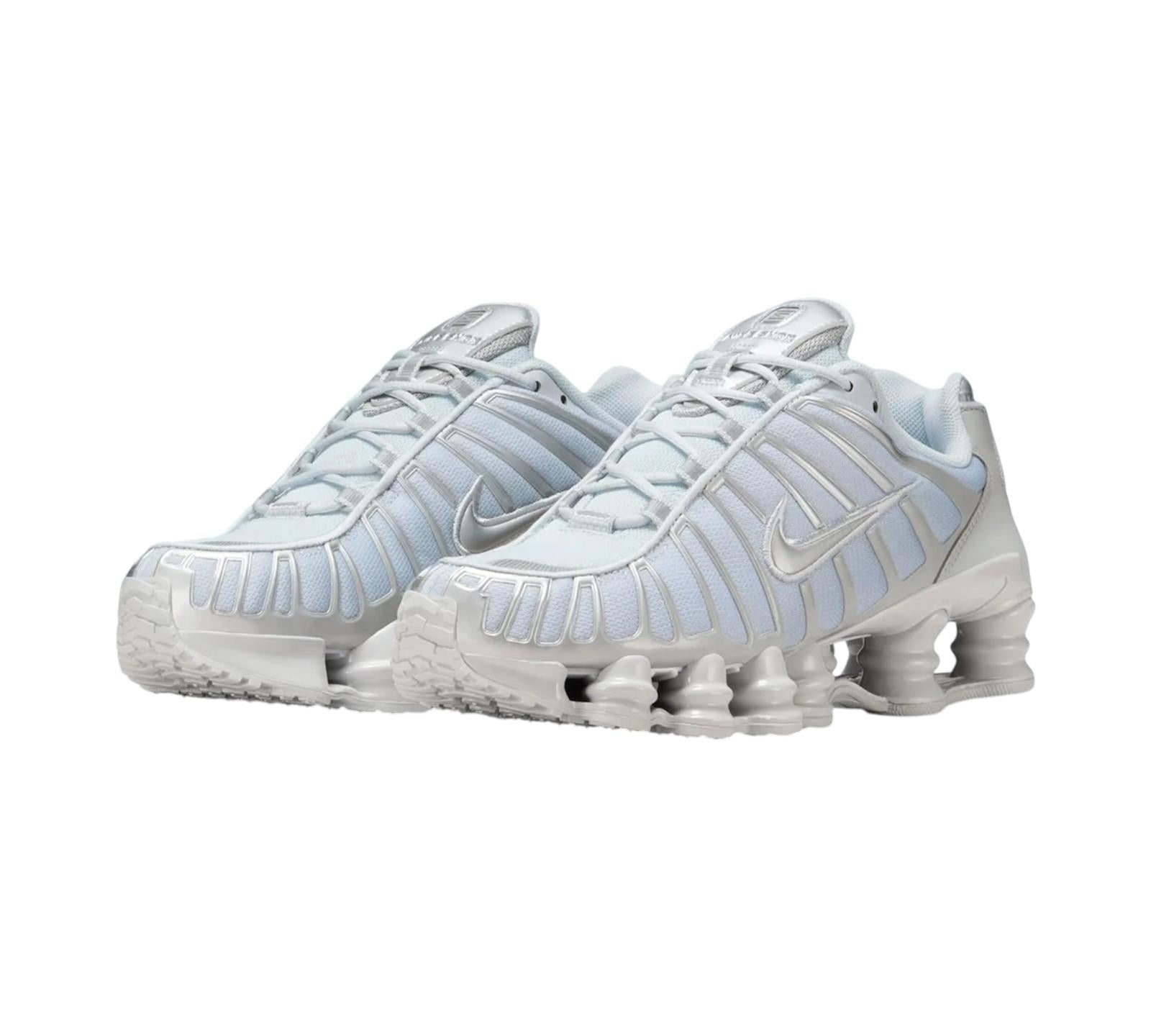 NIKE SHOX TL PURE PLATINUM SMOKE GREY