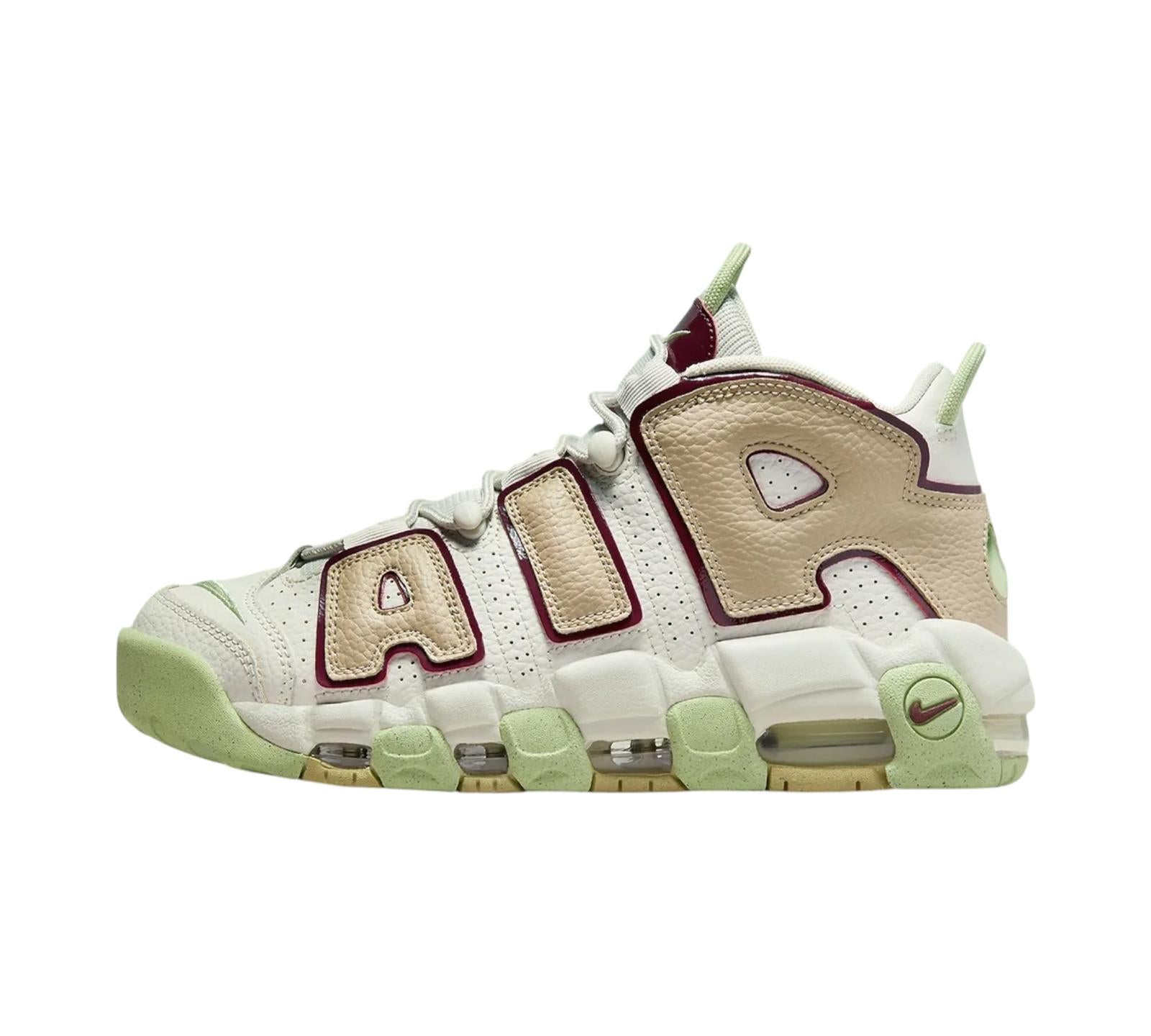 NIKE AIR MORE UPTEMPO LIGHT BONE ALLIGATOR