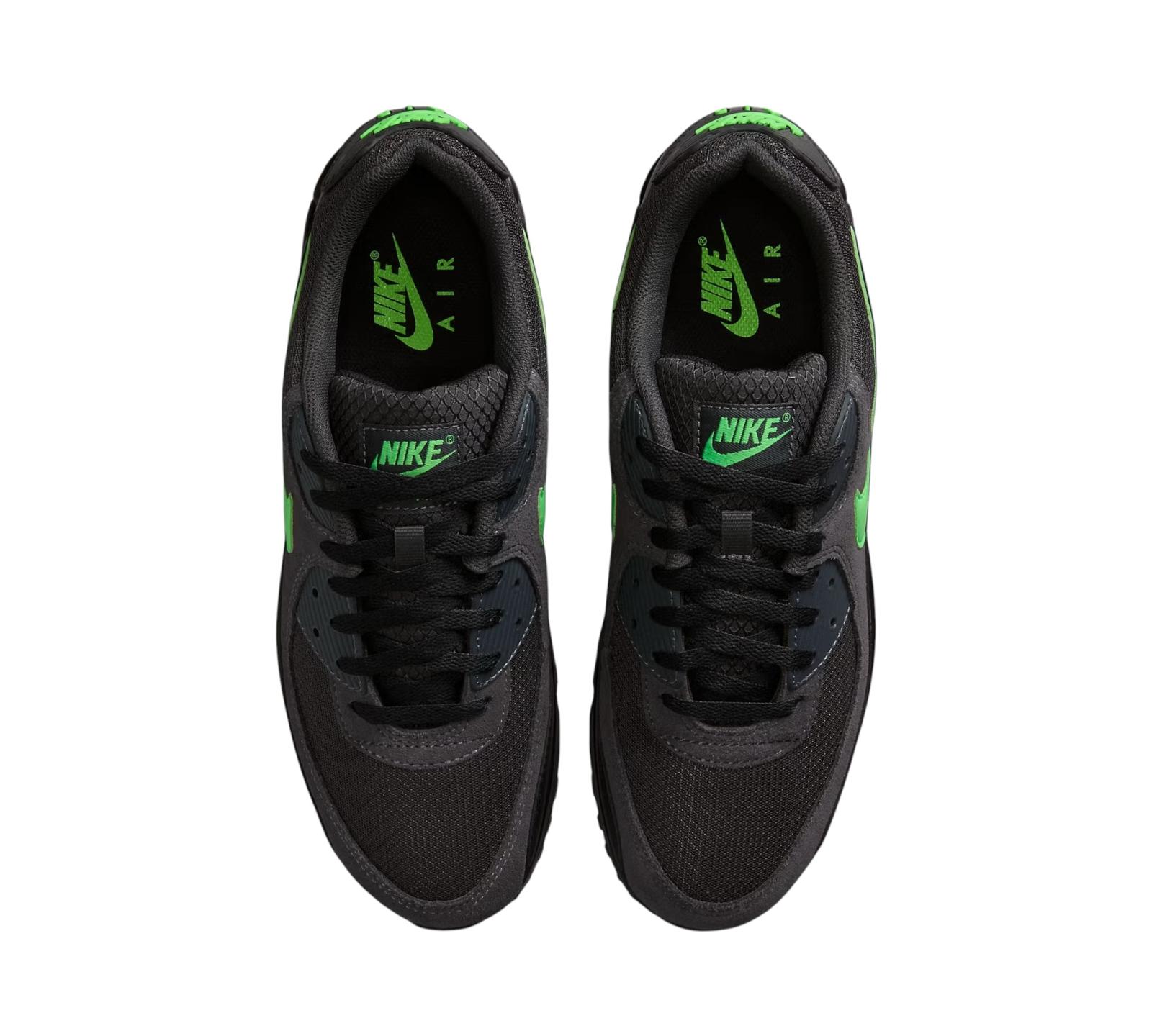 NIKE AIR MAX 90 BLACK GREEN STRIKE