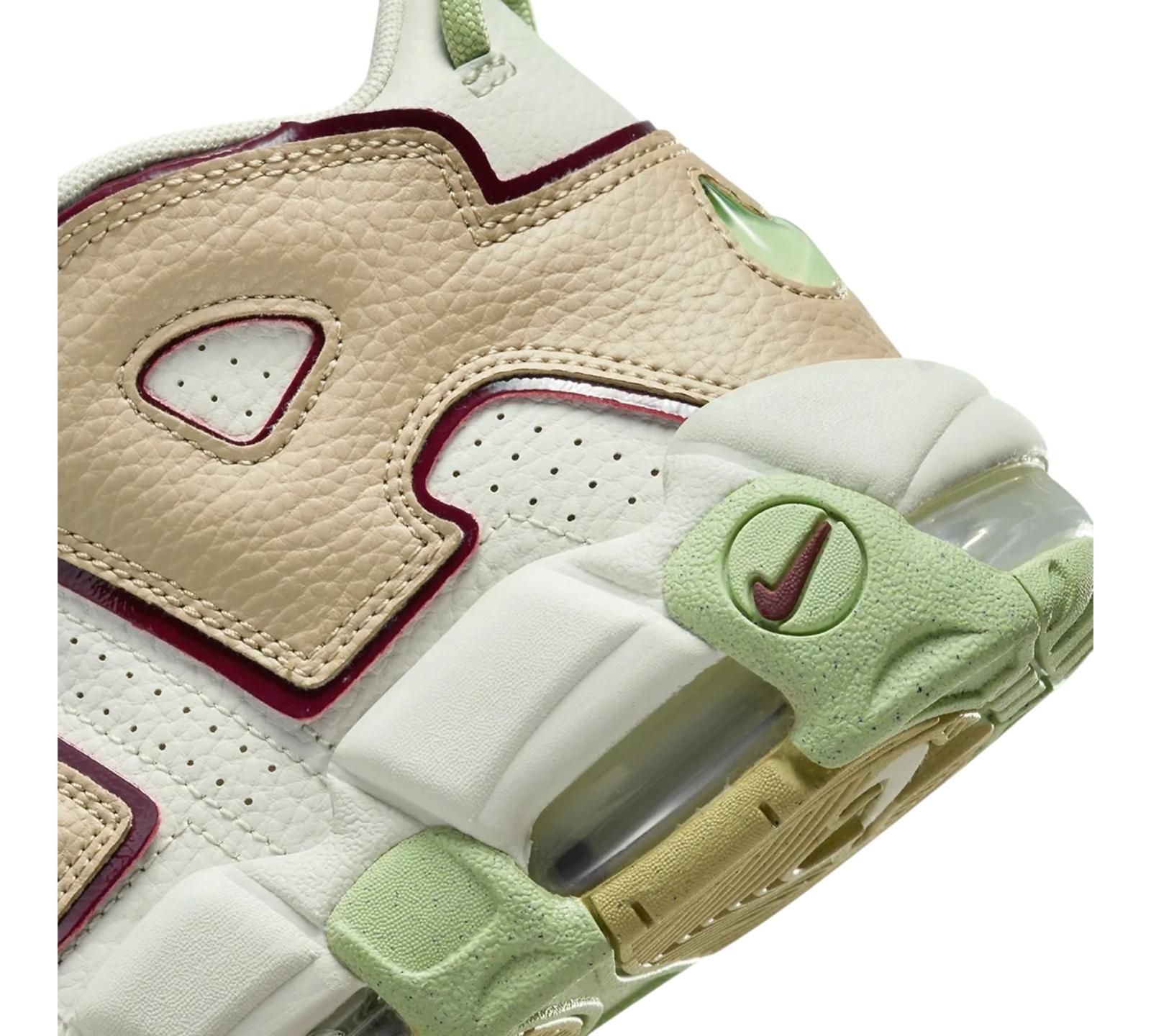 NIKE AIR MORE UPTEMPO LIGHT BONE ALLIGATOR