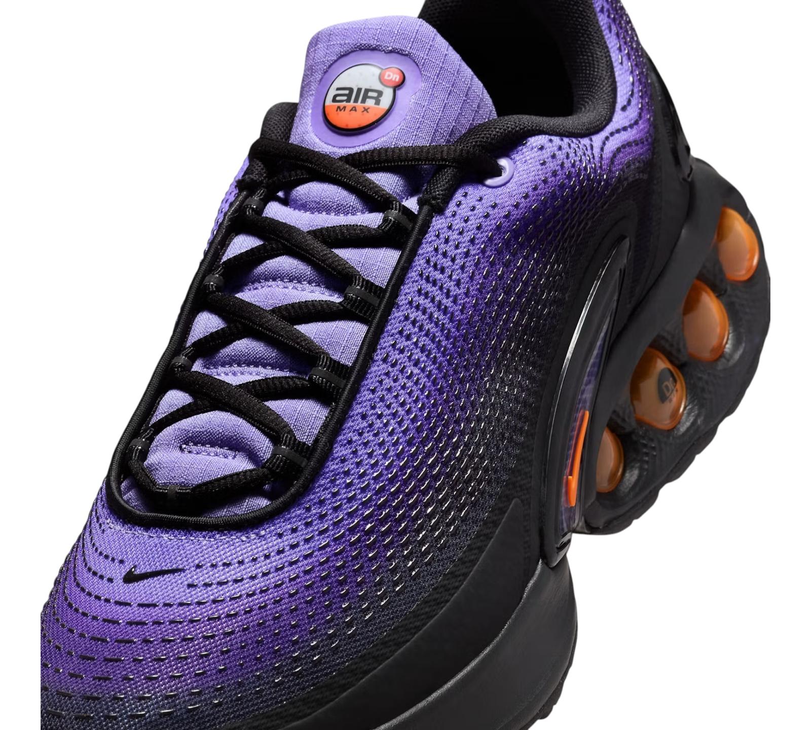 NIKE AIR MAX DN SE MEDIUM VIOLET TOTAL ORANGE