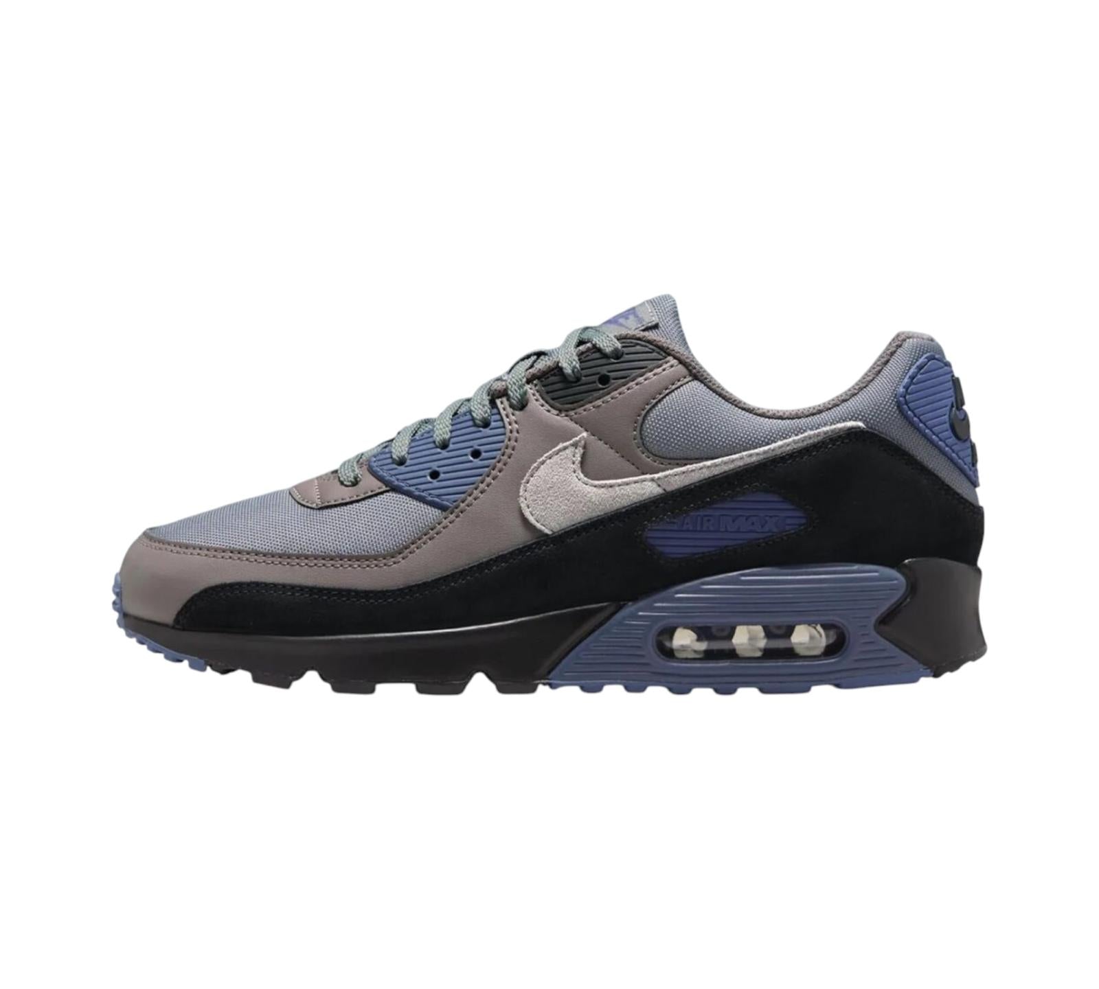 NIKE AIR MAX 90 SMOKE GREY DIFFUSED BLUE