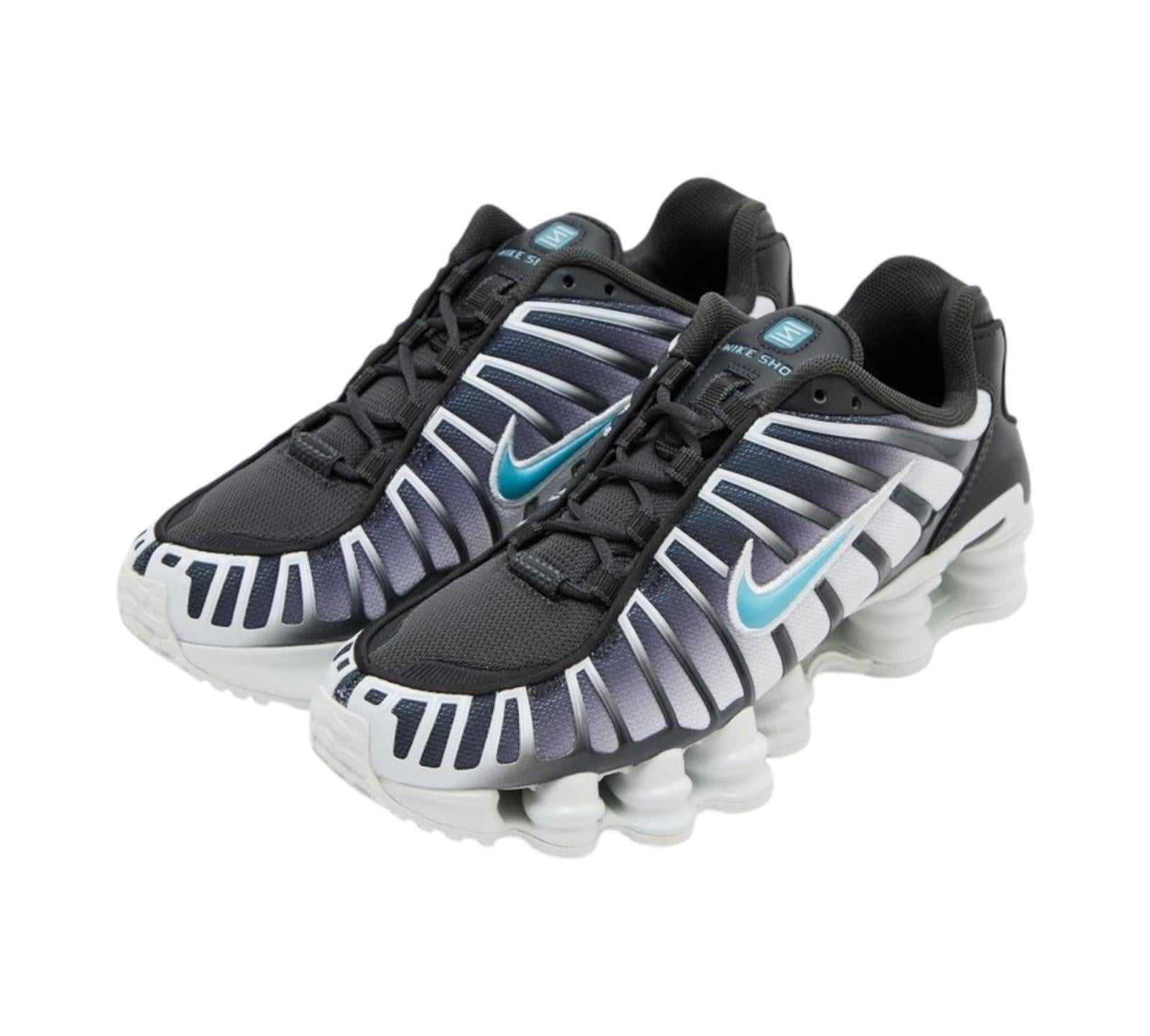 NIKE SHOX TL WHITE GREY BLUE