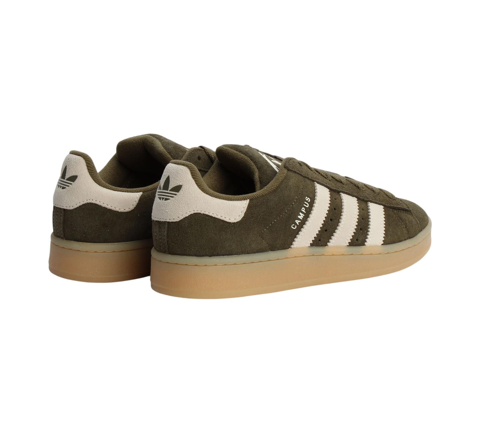ADIDAS CAMPUS 00S CAMP MEDIUM DARK KHAKI OFF WHITE GUM