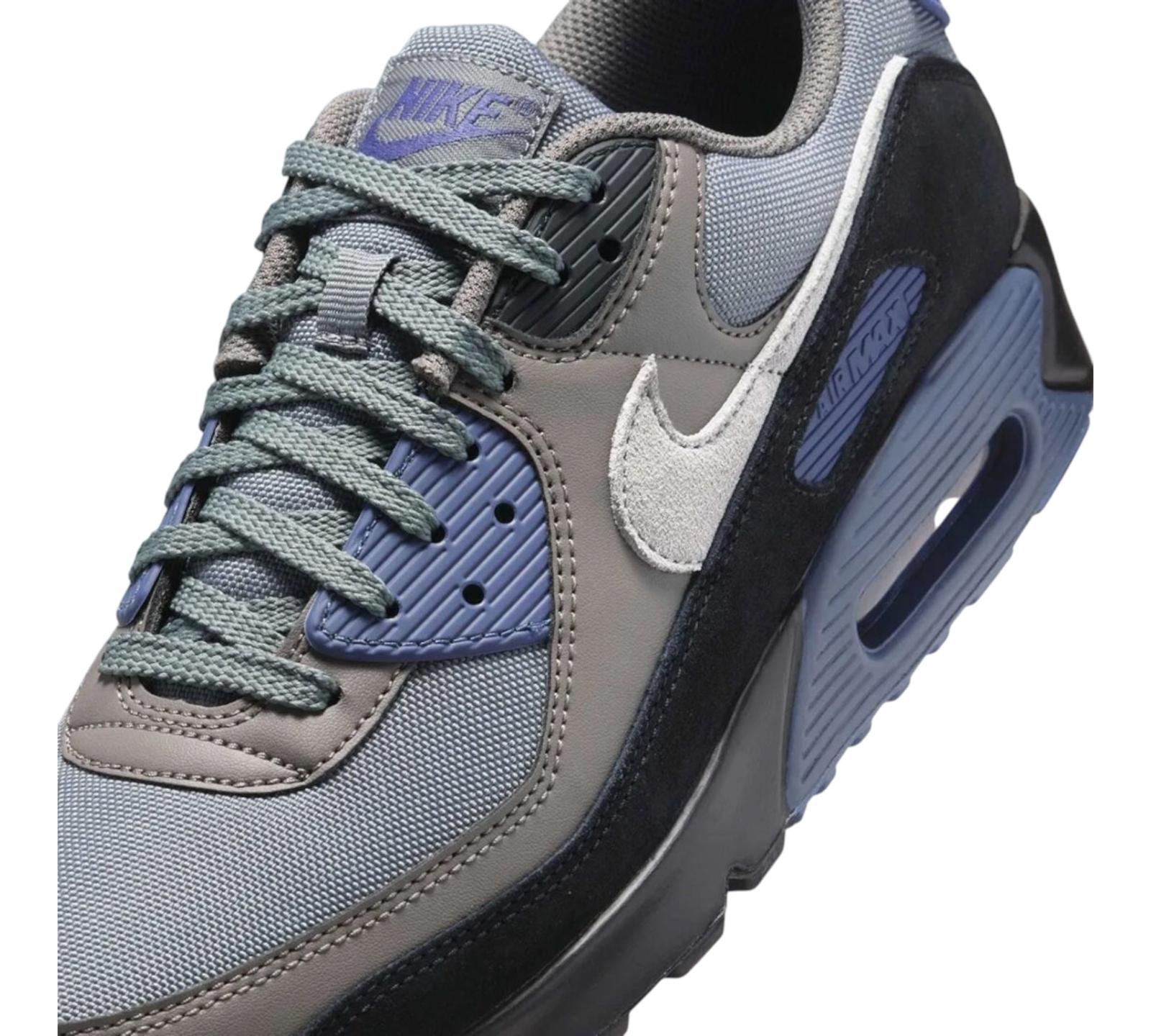 NIKE AIR MAX 90 SMOKE GREY DIFFUSED BLUE