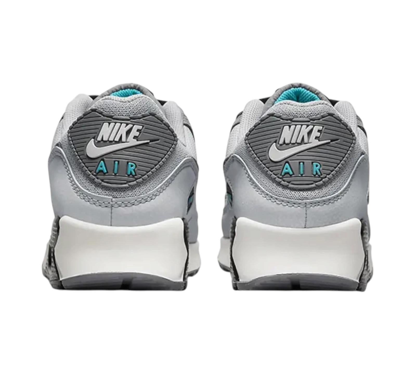 NIKE AIR MAX 90 WOLF GREY CHLORINE BLUE