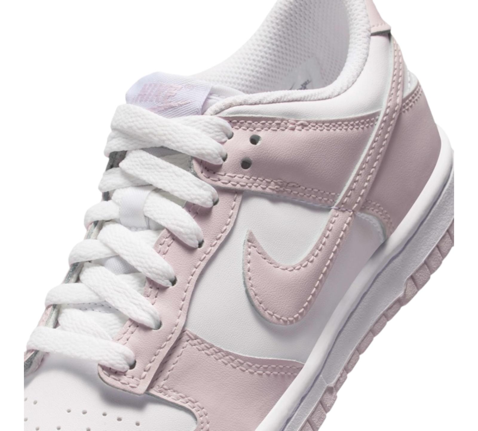 NIKE DUNK LOW WHITE LIGHT VIOLET