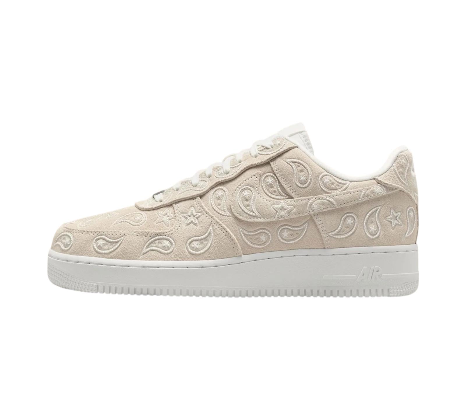 NIKE AIR FORCE 1 LOW ALL-OVER PAISLEY SUMMIT WHITE