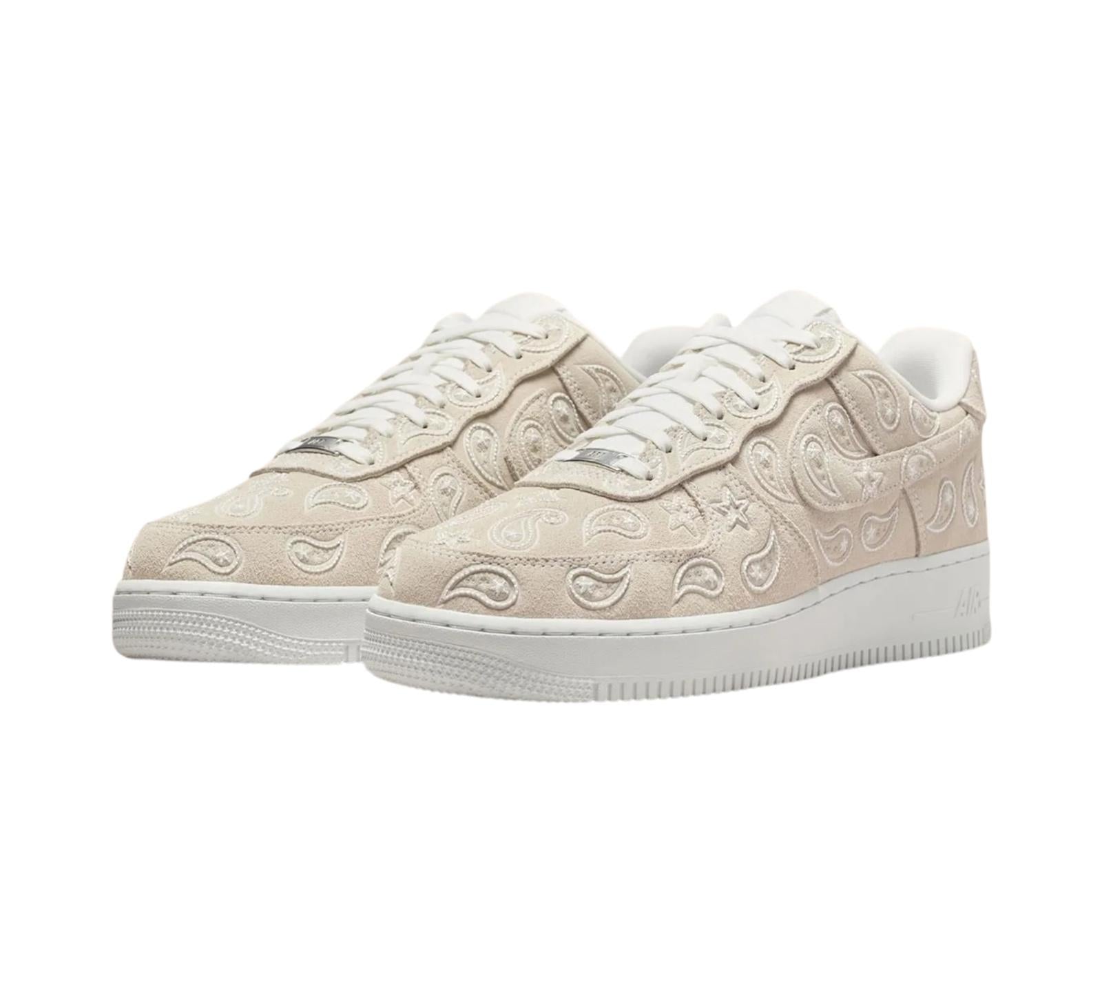 NIKE AIR FORCE 1 LOW ALL-OVER PAISLEY SUMMIT WHITE