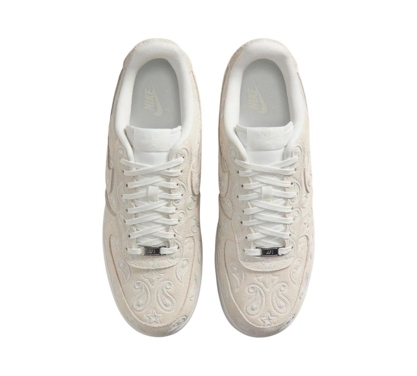 NIKE AIR FORCE 1 LOW ALL-OVER PAISLEY SUMMIT WHITE