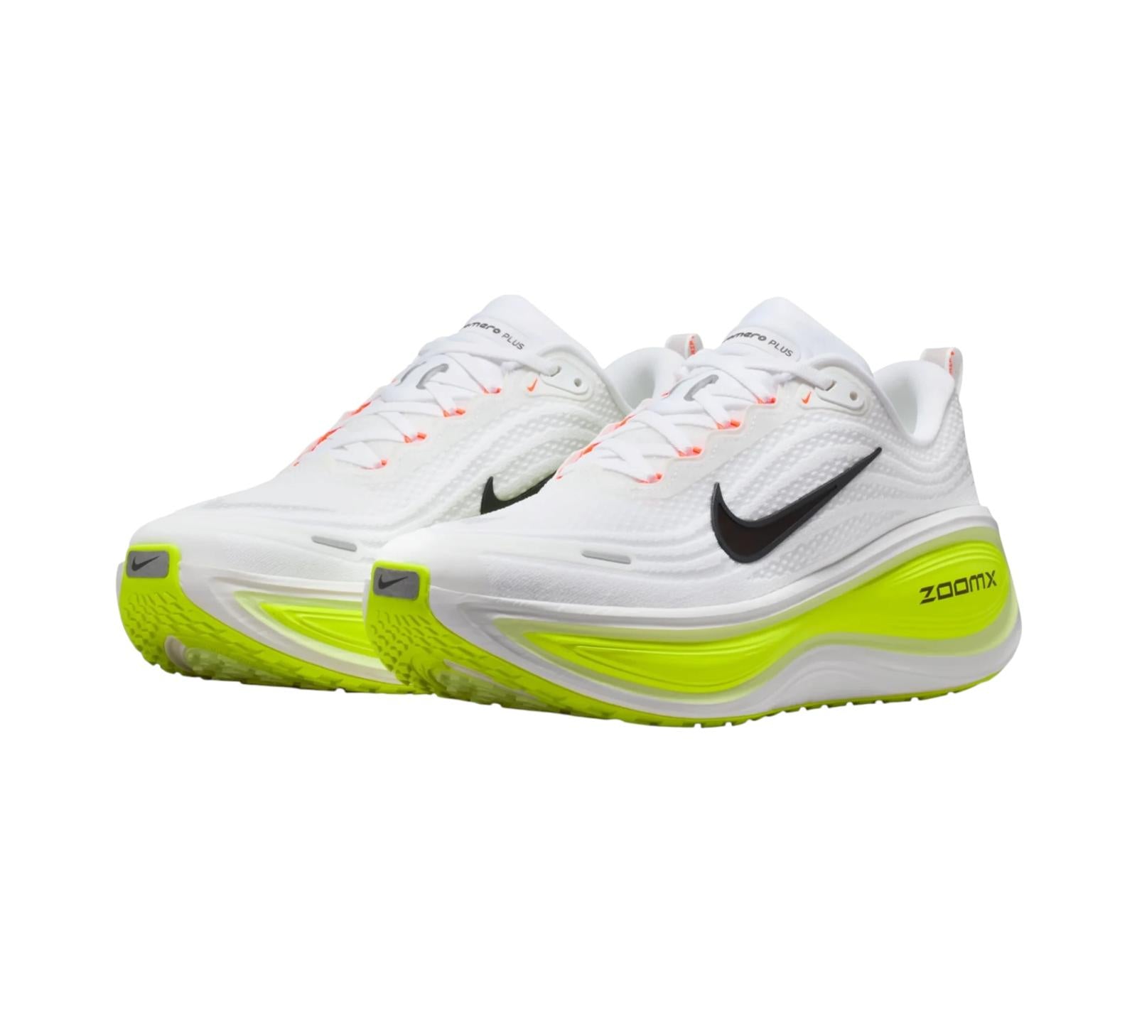 NIKE VOMERO PLUS WHITE BARELY VOLT BLACK