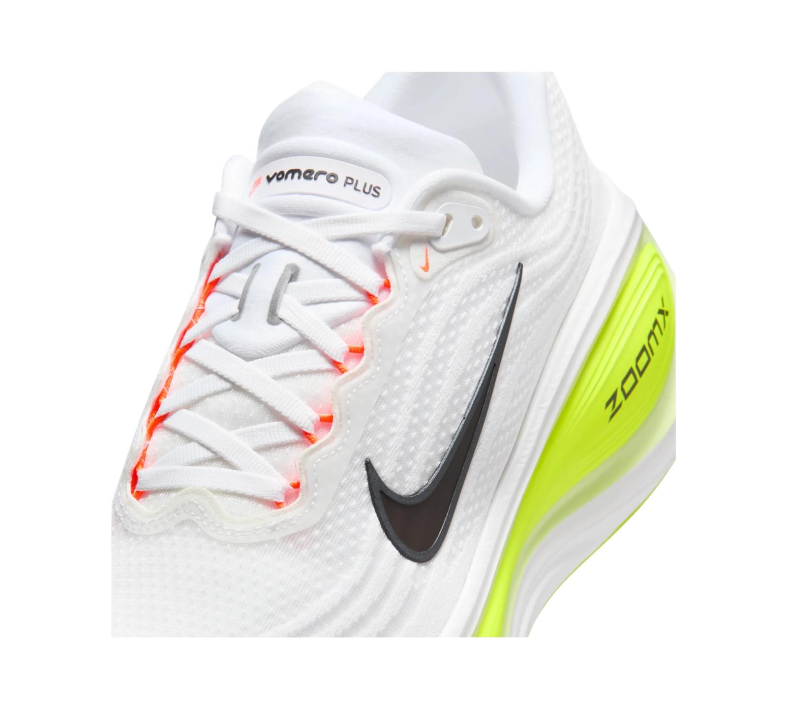 NIKE VOMERO PLUS WHITE BARELY VOLT BLACK
