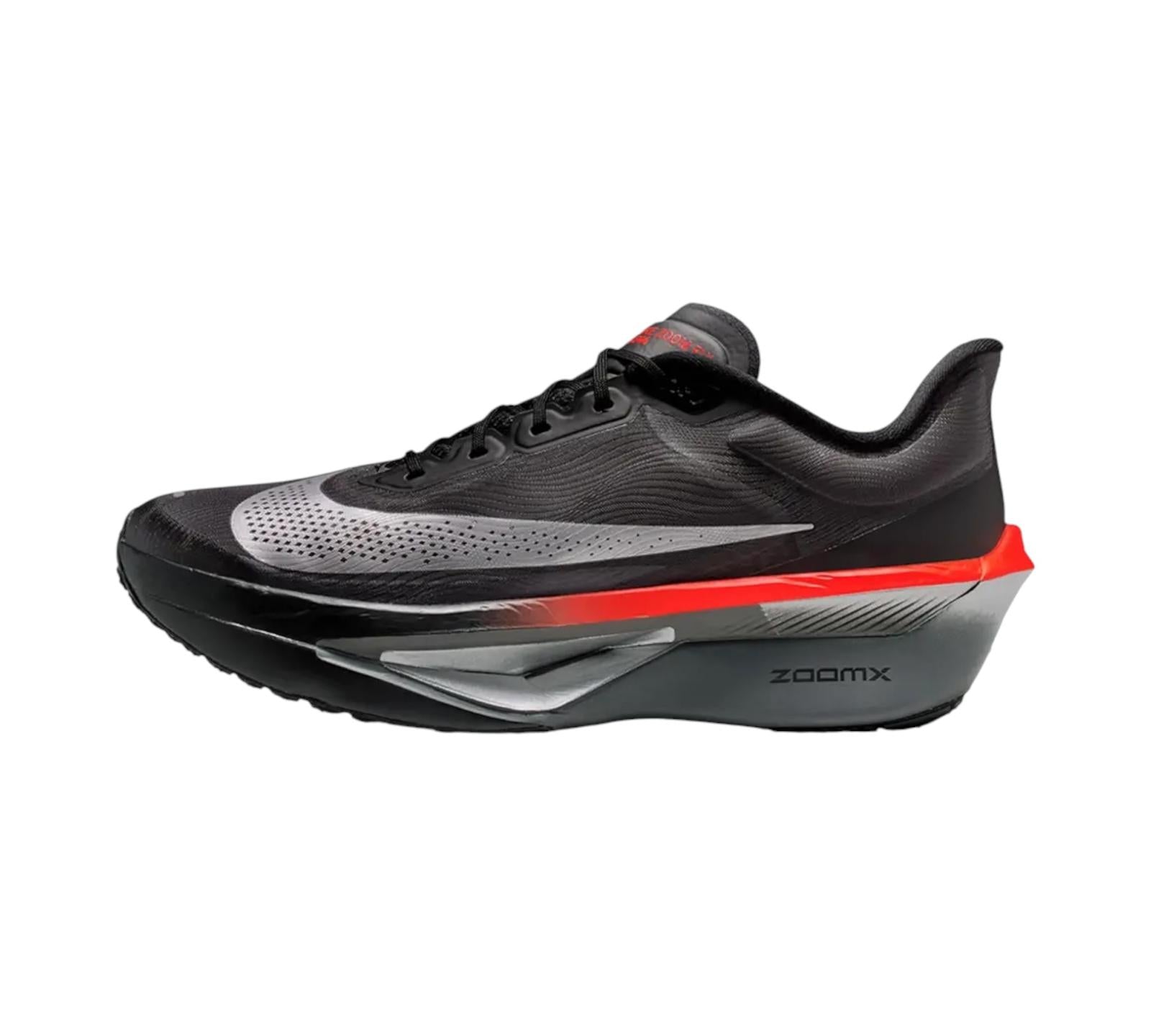 NIKE ZOOM FLY 6 BLACK METALLIC SILVER CRIMSON