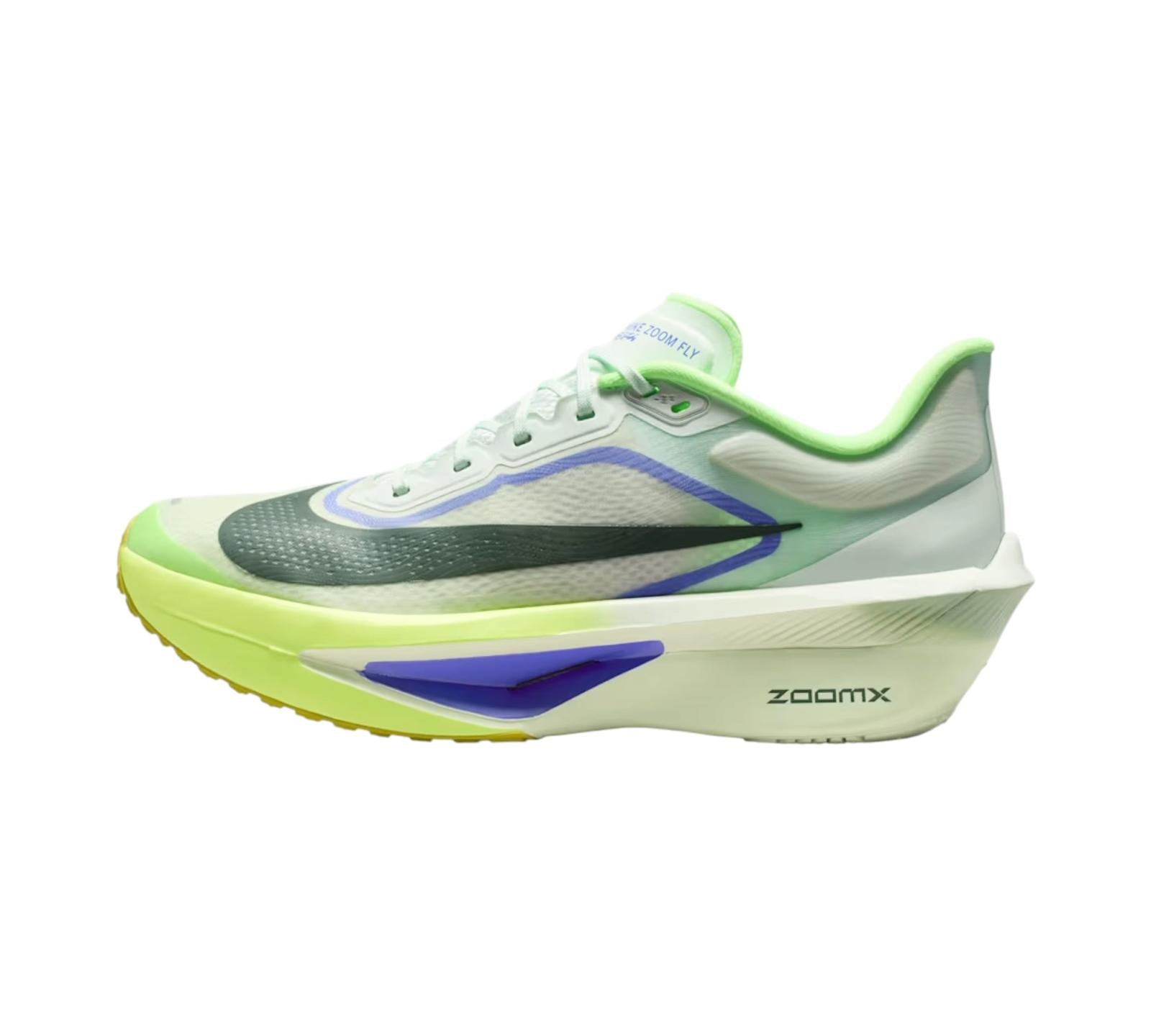 NIKE ZOOM FLY 6 BARELY GREEN VOLT ICE SAPPHIRE