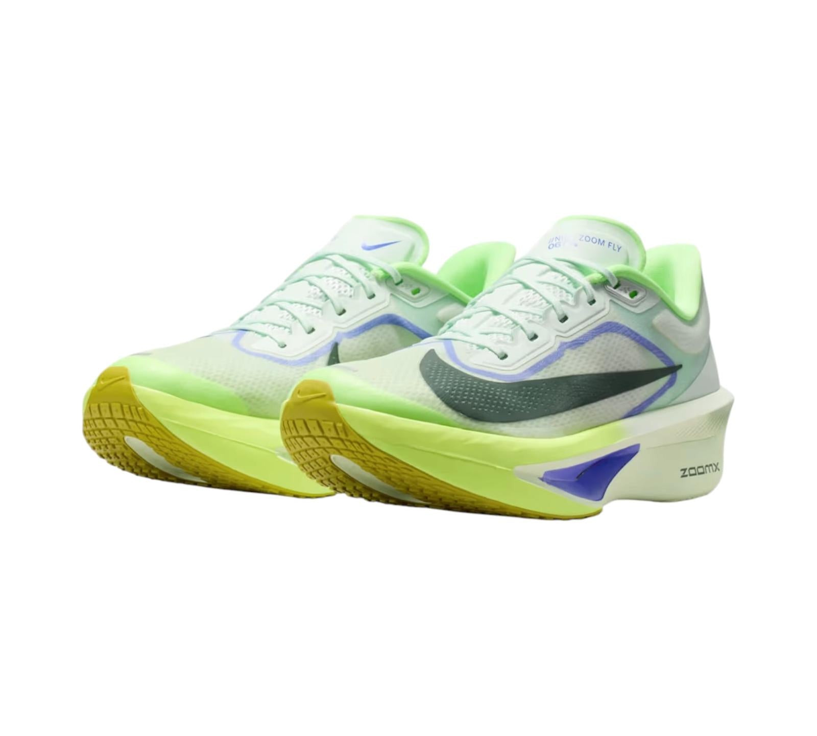 NIKE ZOOM FLY 6 BARELY GREEN VOLT ICE SAPPHIRE