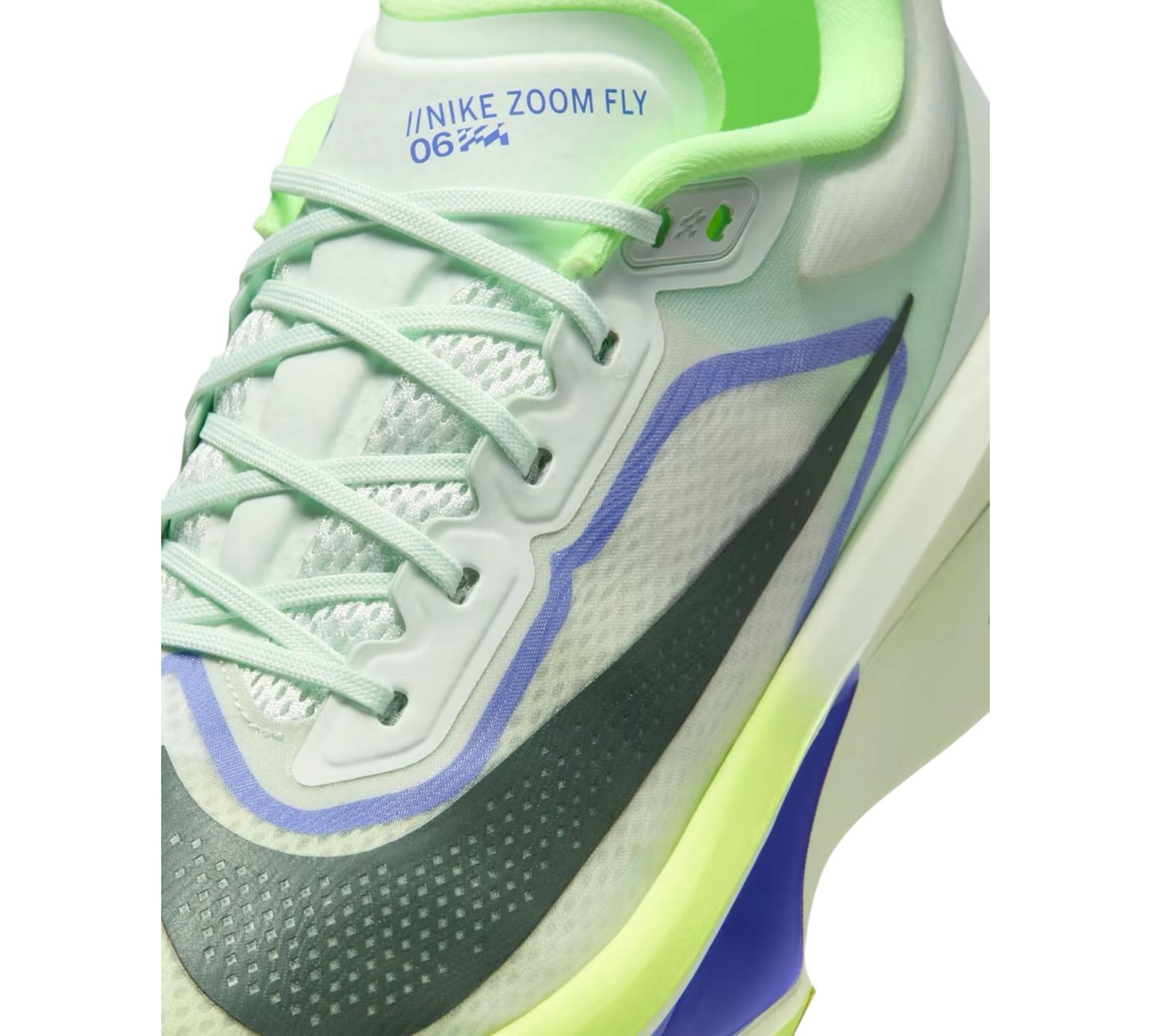 NIKE ZOOM FLY 6 BARELY GREEN VOLT ICE SAPPHIRE