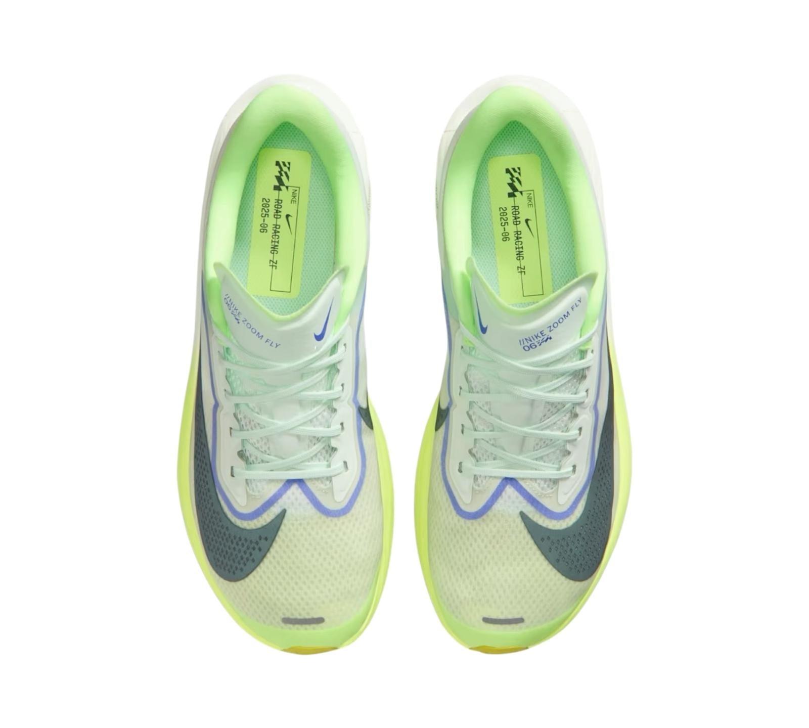 NIKE ZOOM FLY 6 BARELY GREEN VOLT ICE SAPPHIRE