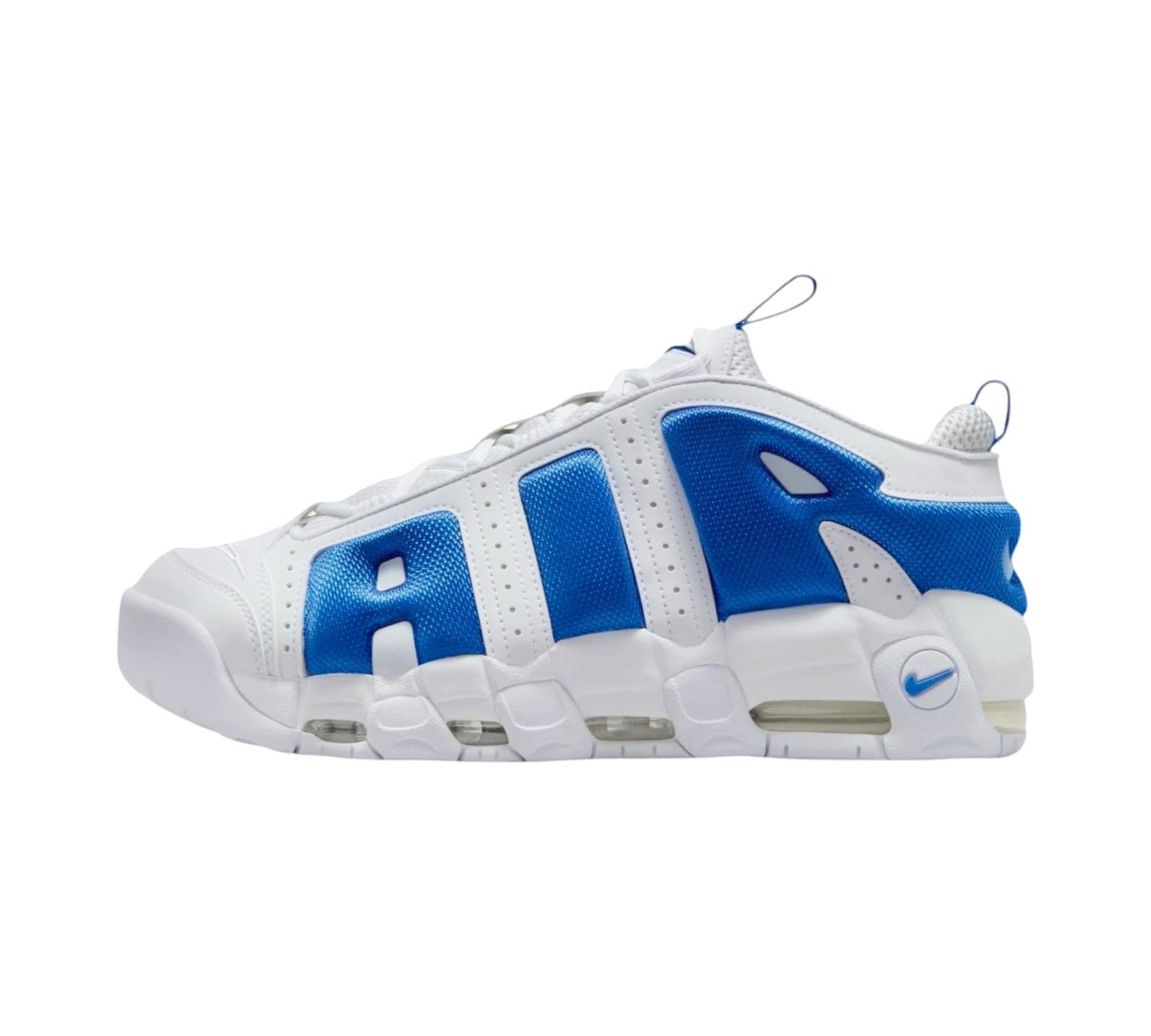 NIKE AIR MORE UPTEMPO LOW WHITE HYPER ROYAL