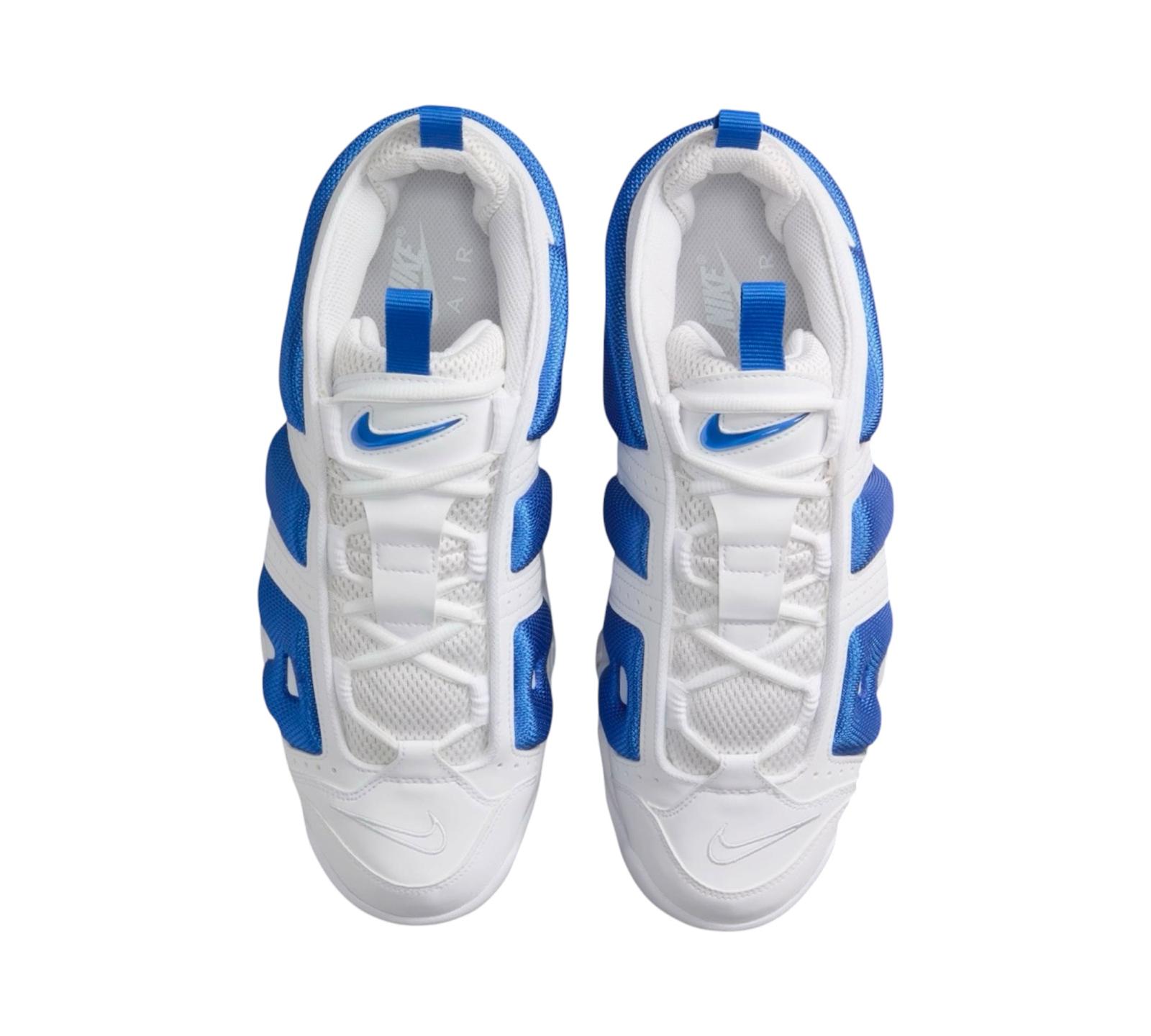 NIKE AIR MORE UPTEMPO LOW WHITE HYPER ROYAL