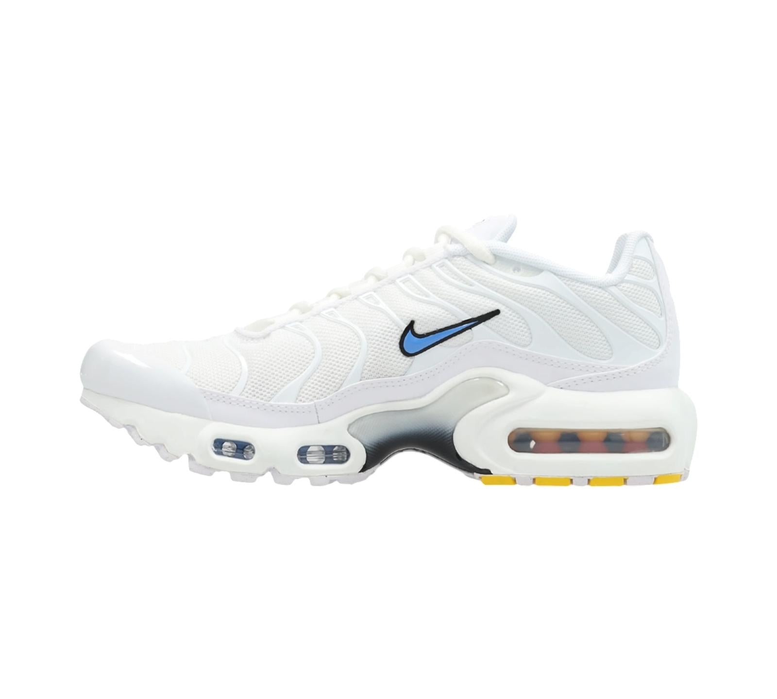 NIKE AIR MAX PLUS WHITE BLUE