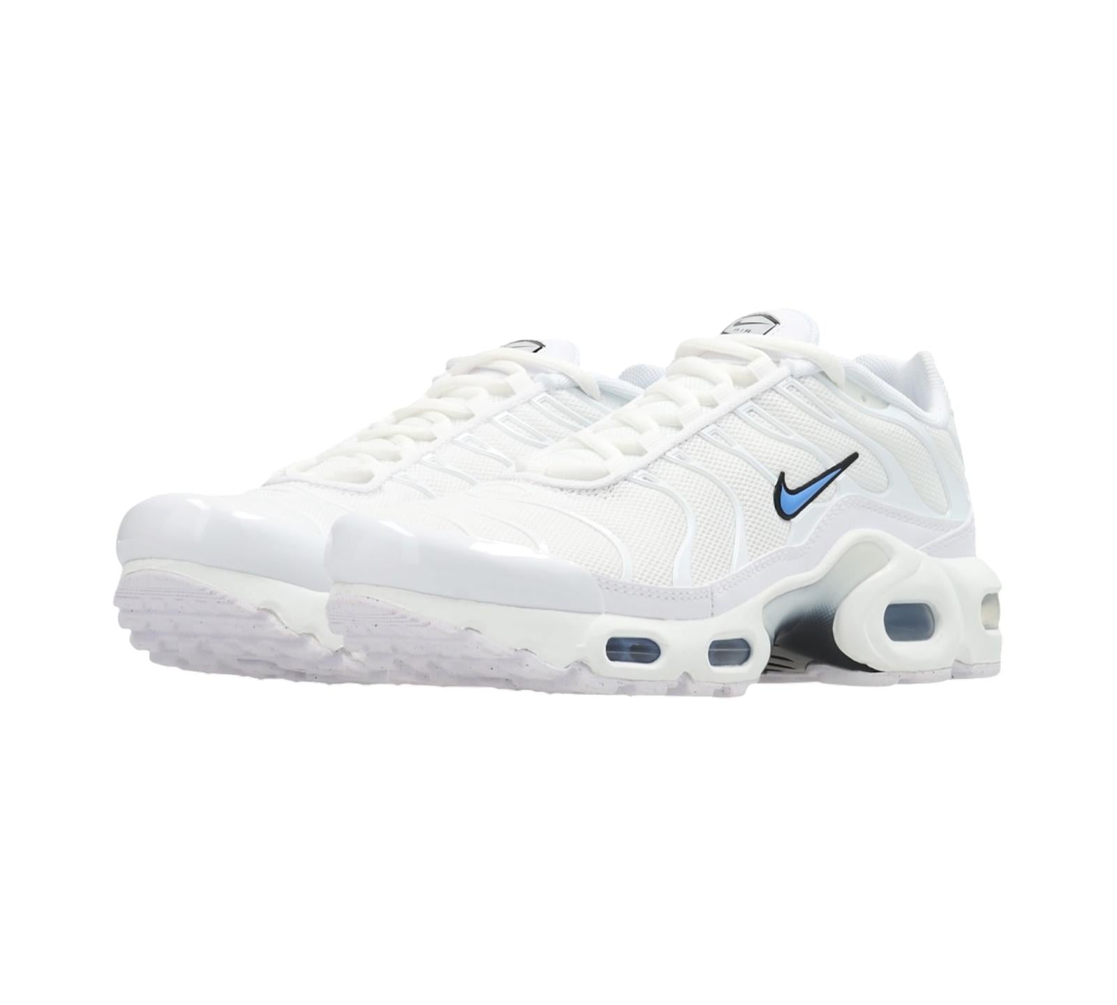 NIKE AIR MAX PLUS WHITE BLUE