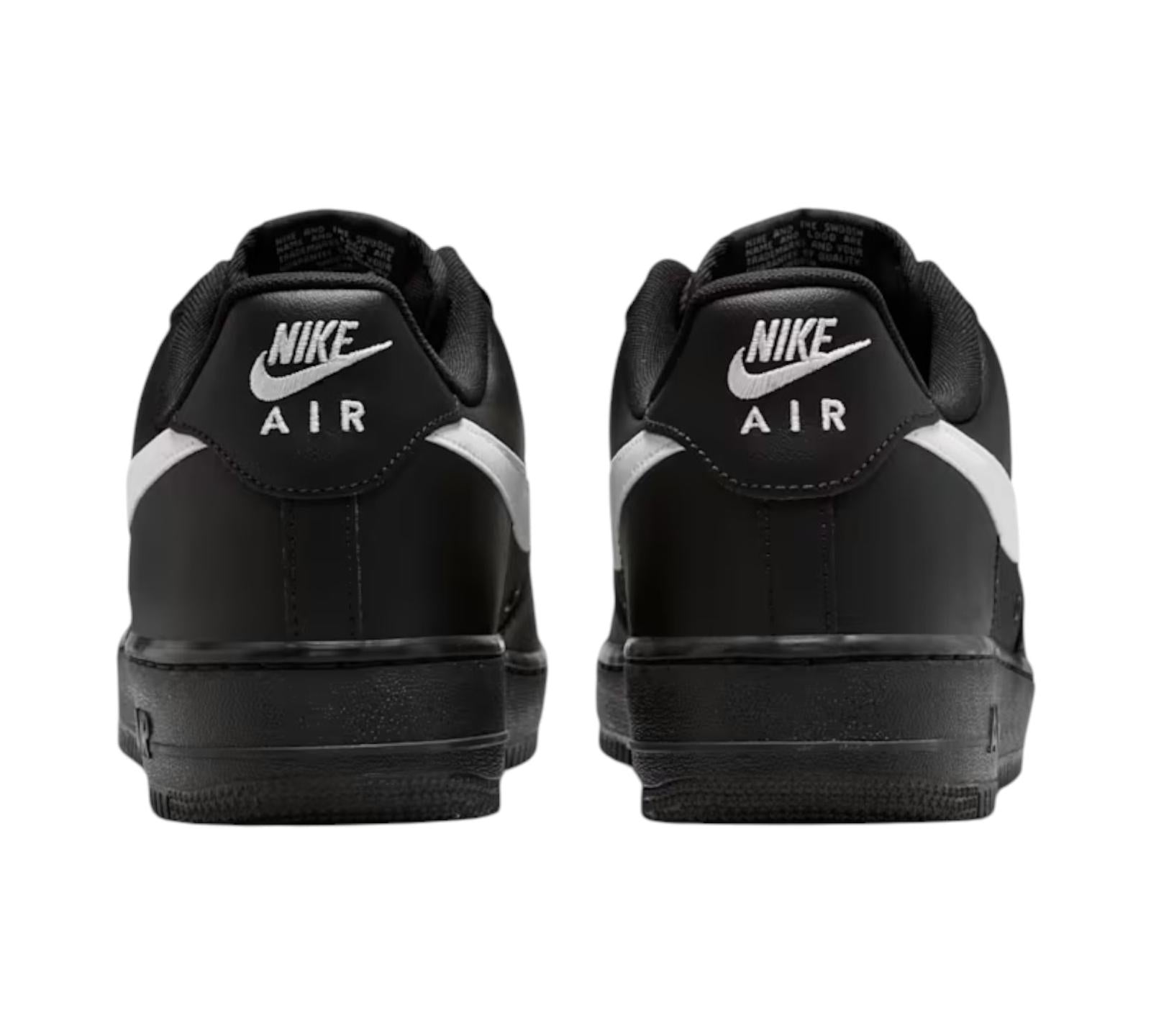 NIKE AIR FORCE 1 07 LV8 BLACK WHITE TECH