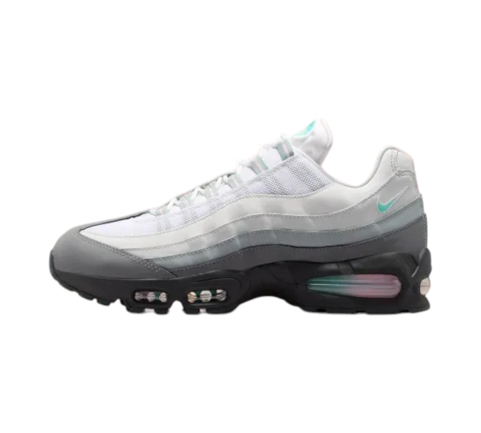 NIKE AIR MAX 95 BIG BUBBLE WHITE HYPER TURQUOISE PINK FOAM